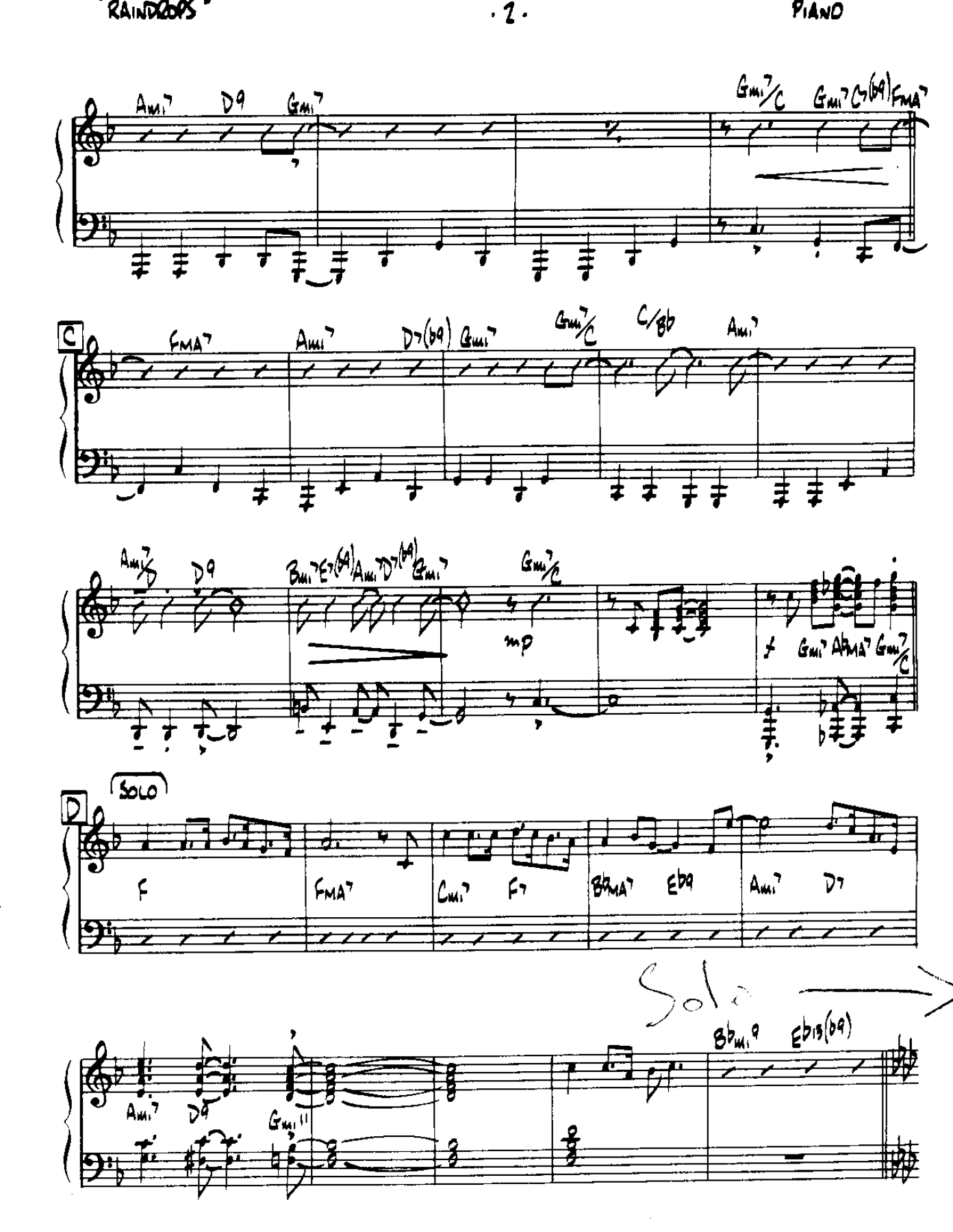 Raindrops-Piano — page 2