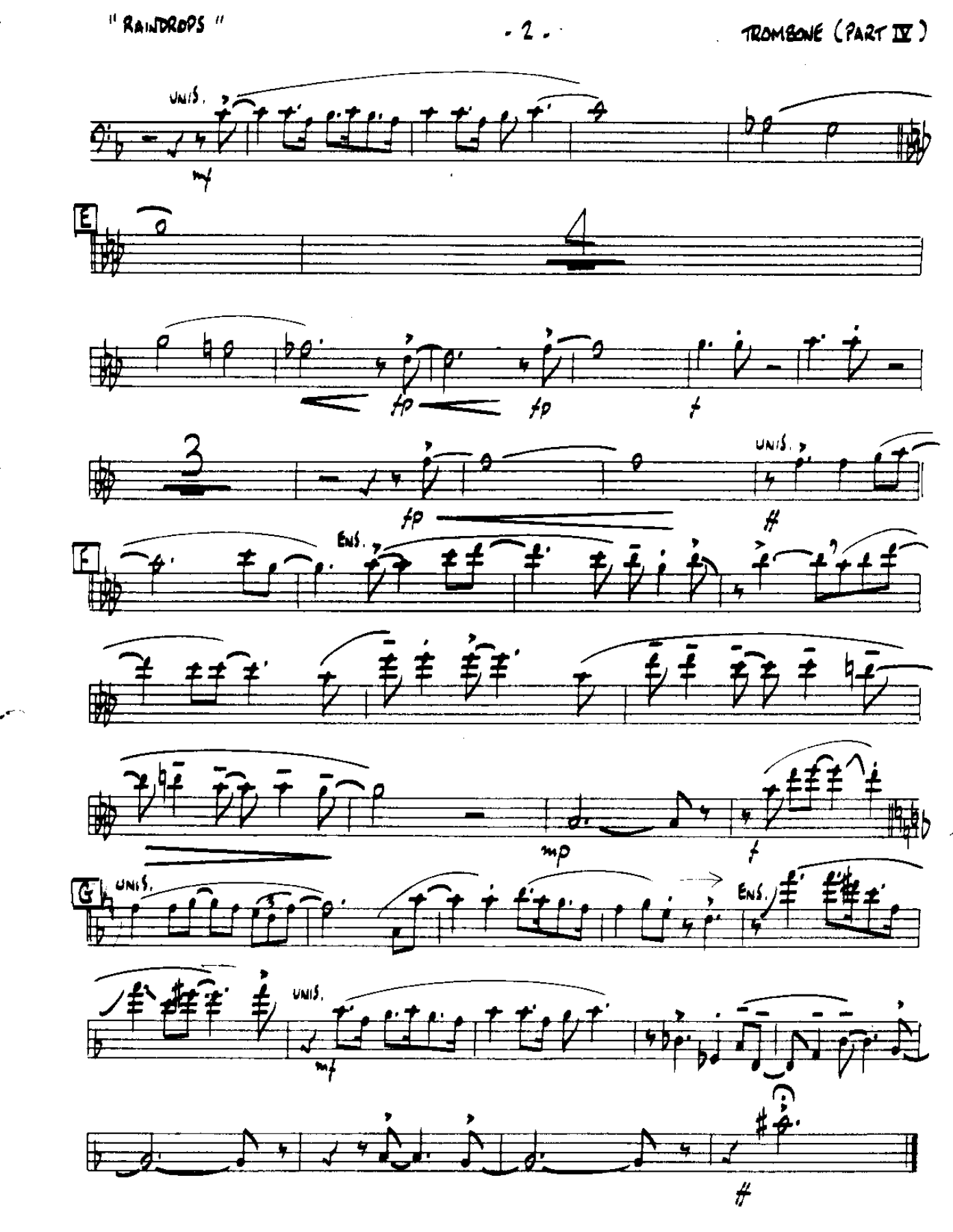 Raindrops-Trombone — page 2