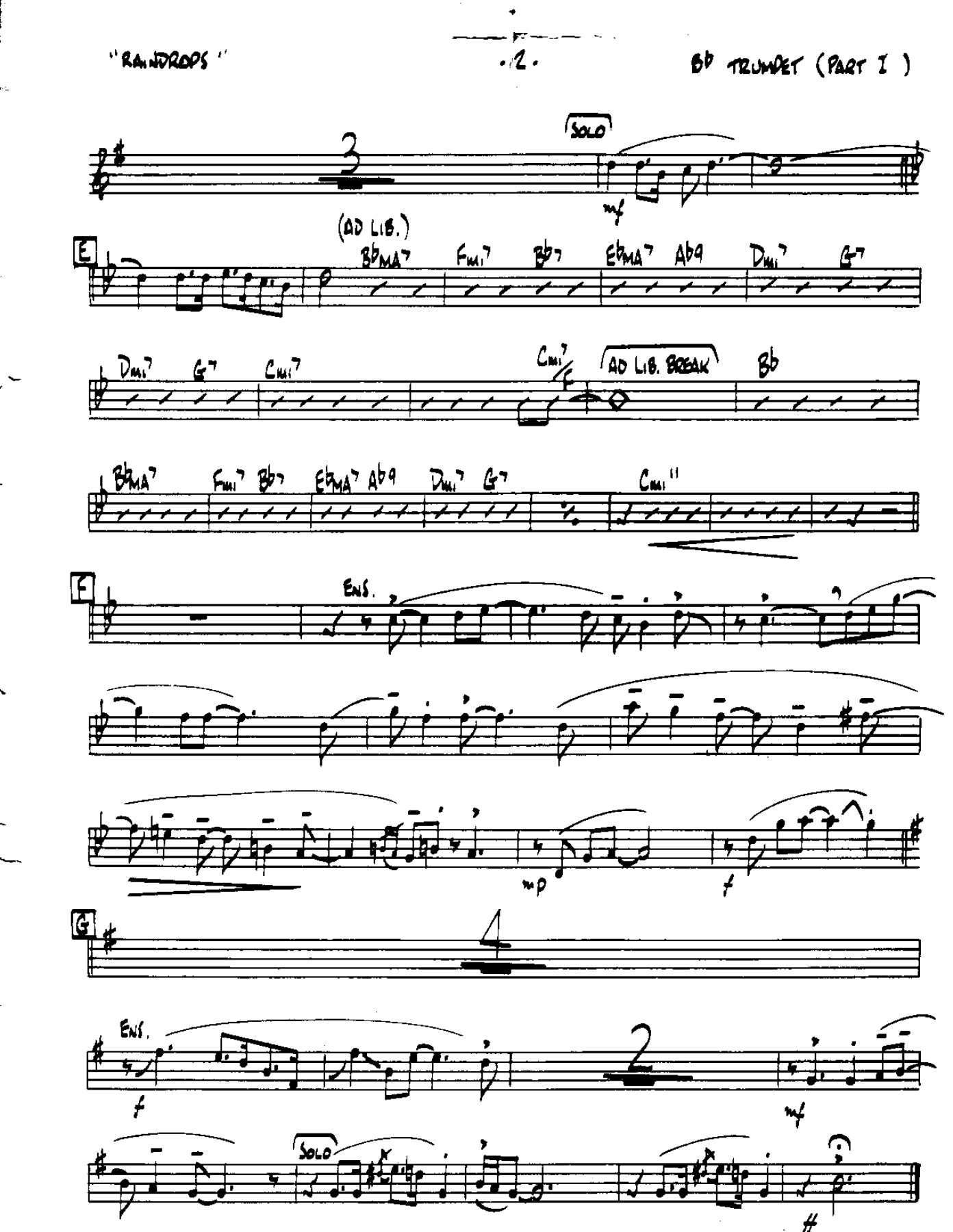 Raindrops-Trumpet — page 2