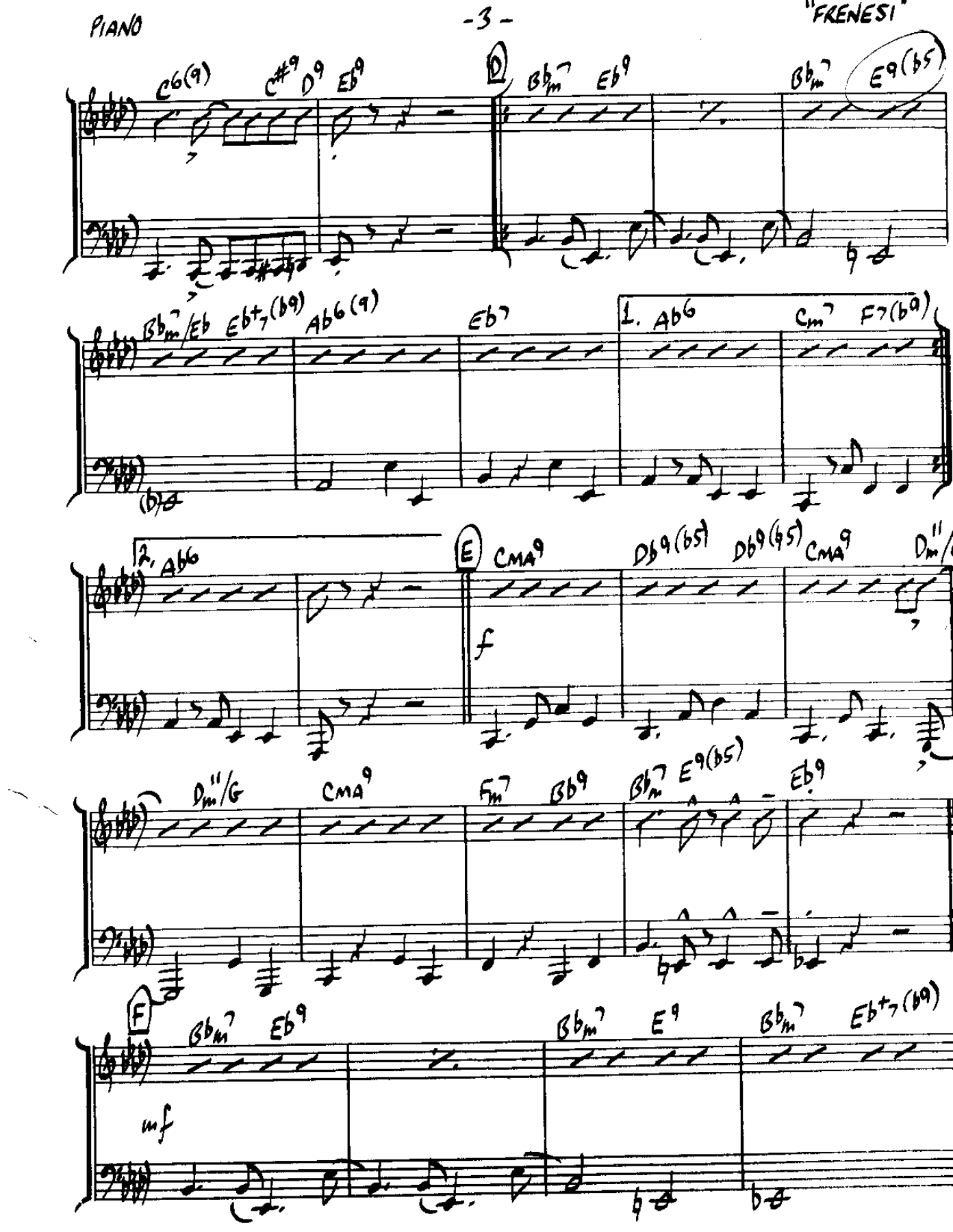 Frenesi-Piano — page 3