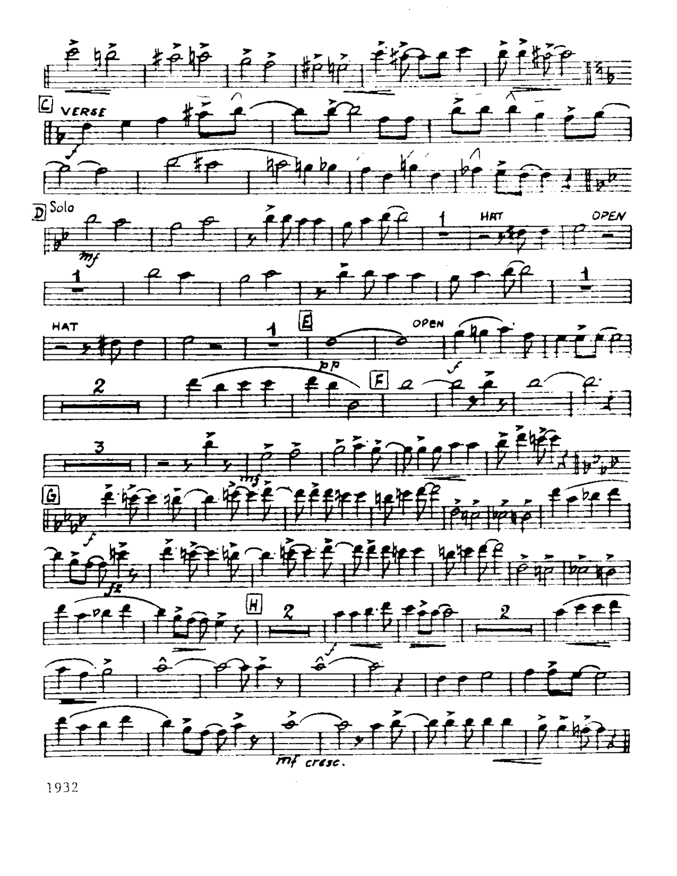 Circle 59-Sing Sing Sing-Trombone — page 2