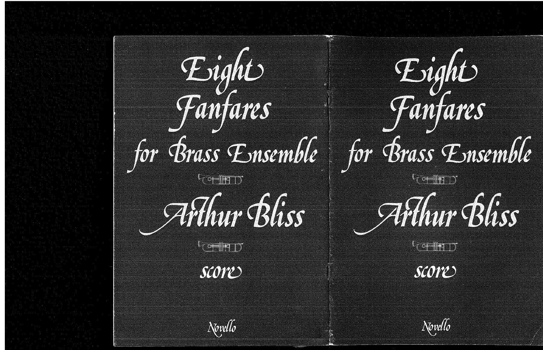 Arthur Bliss - 8 Fanfares — sheet music cover (first page)