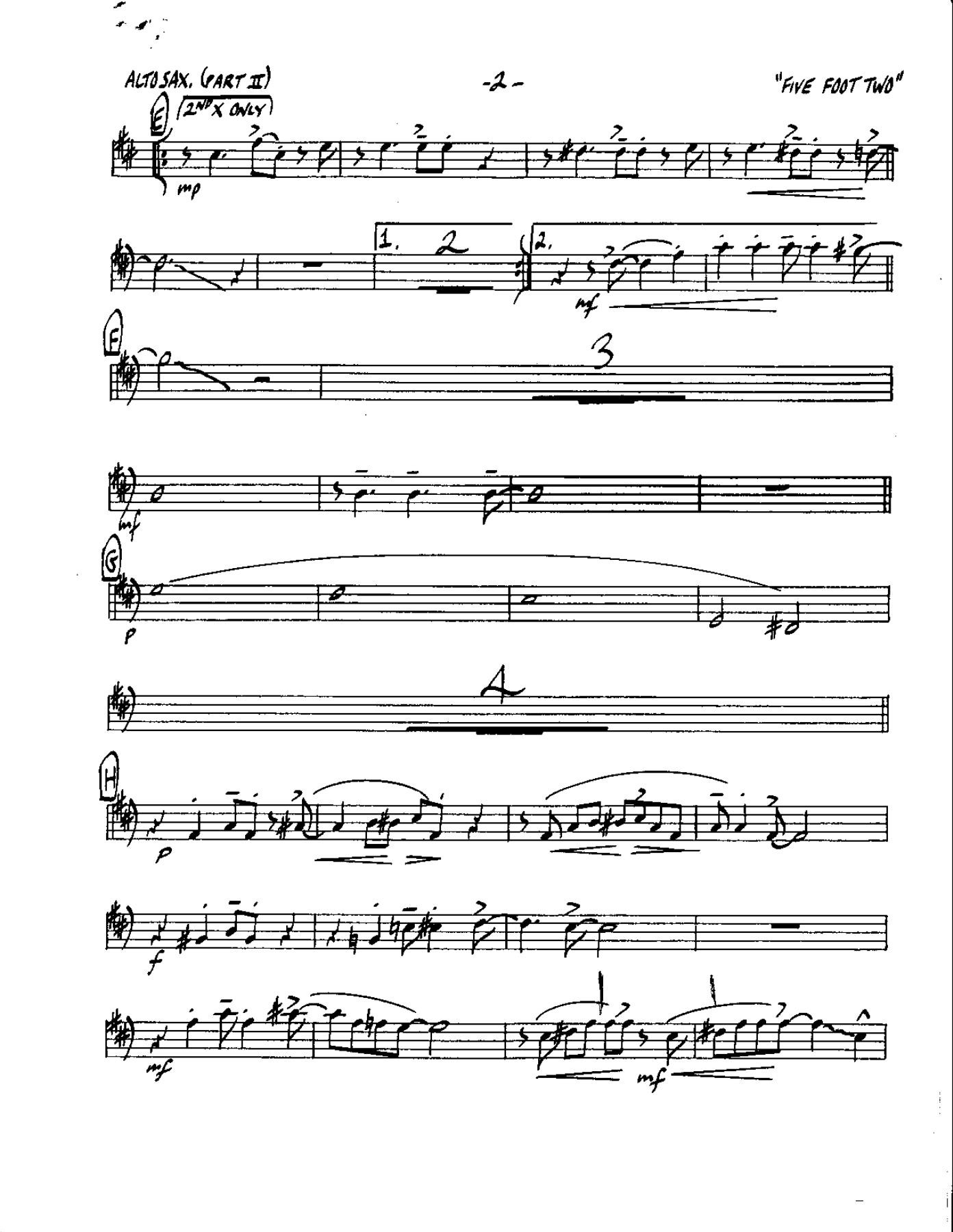 Circle 80-Five foot Two-Alto — page 2
