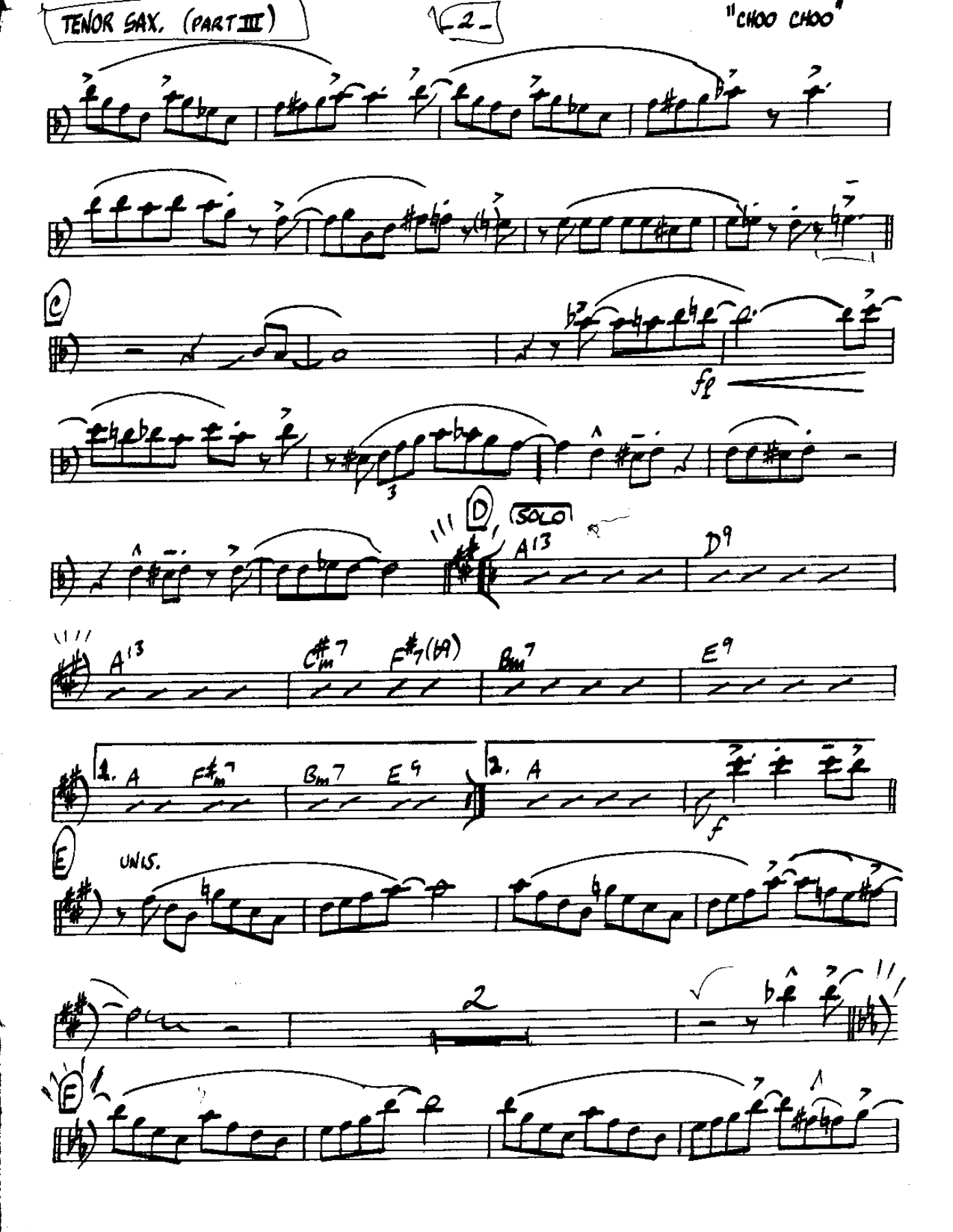 Chattannooga-Tenor — page 2