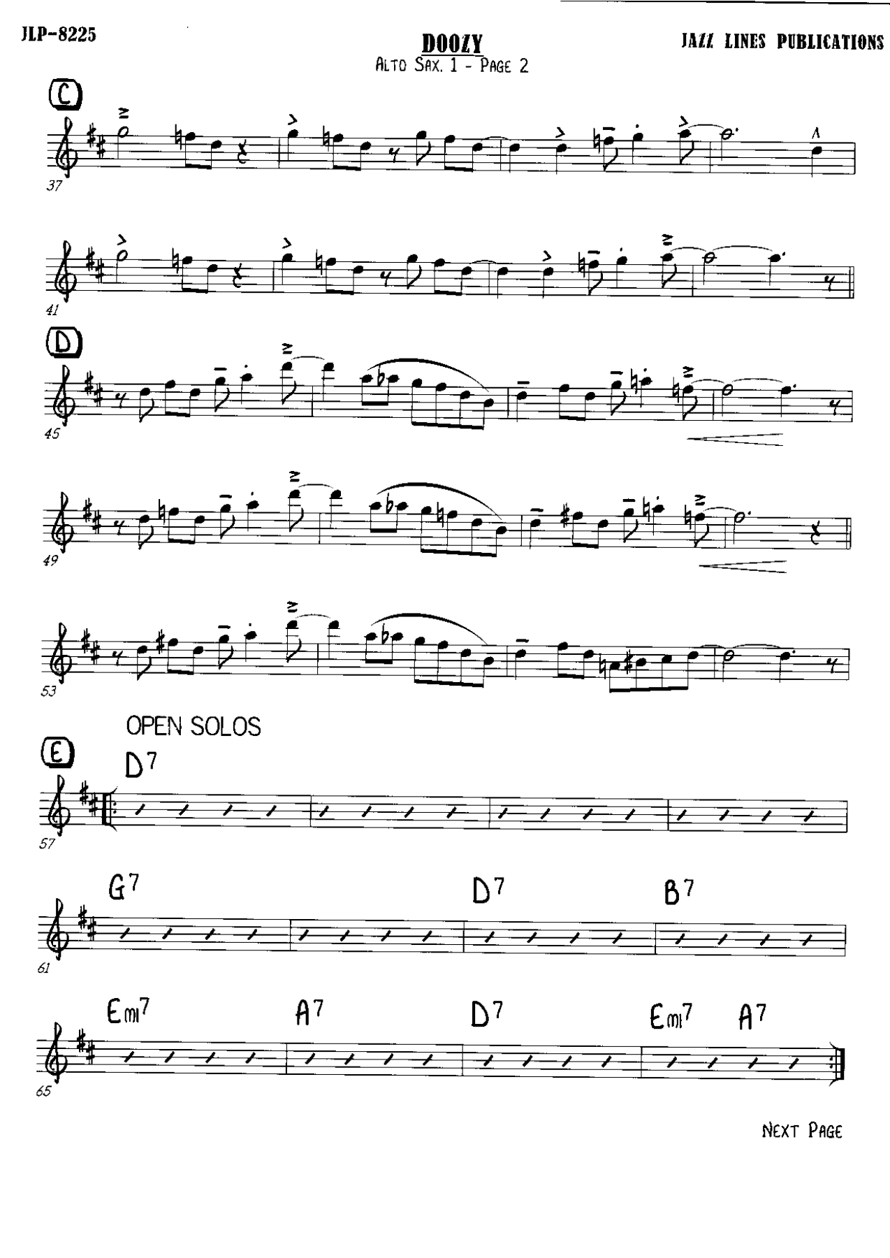 doozy - saxos combo — page 3