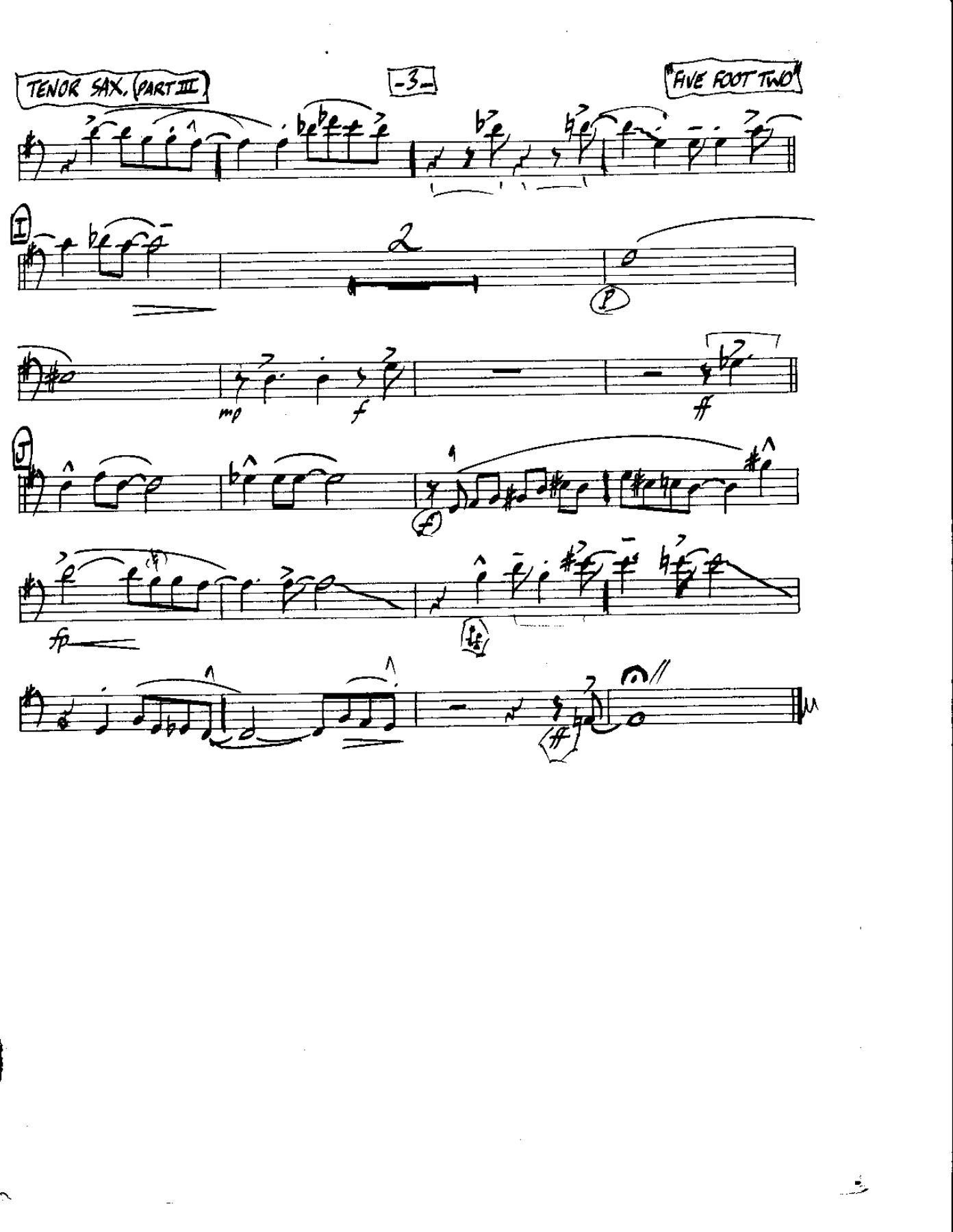 Circle 80-Five foot Two-Tenor — page 3
