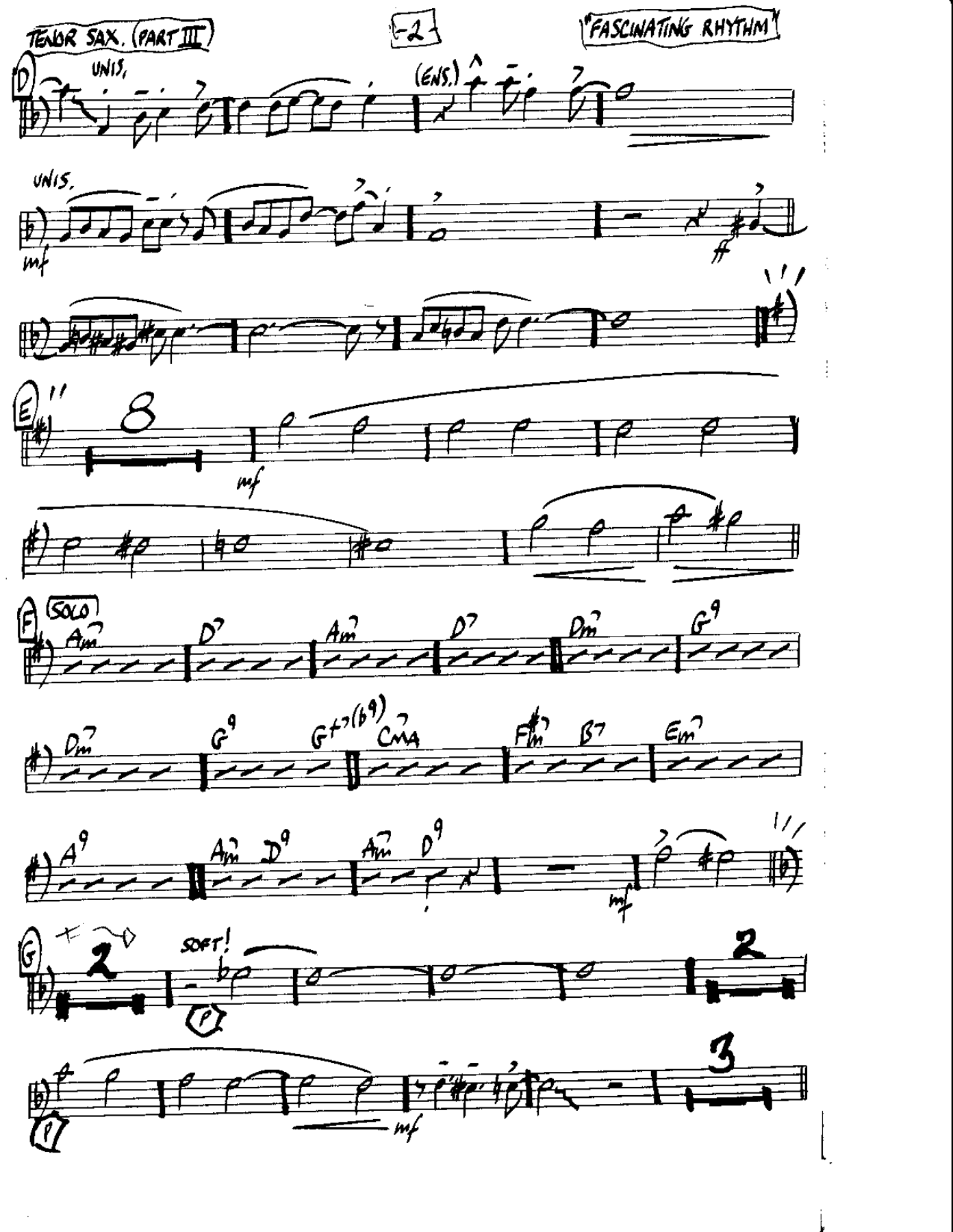 Circle 82-Fascinating Rhythm-Tenor — page 2