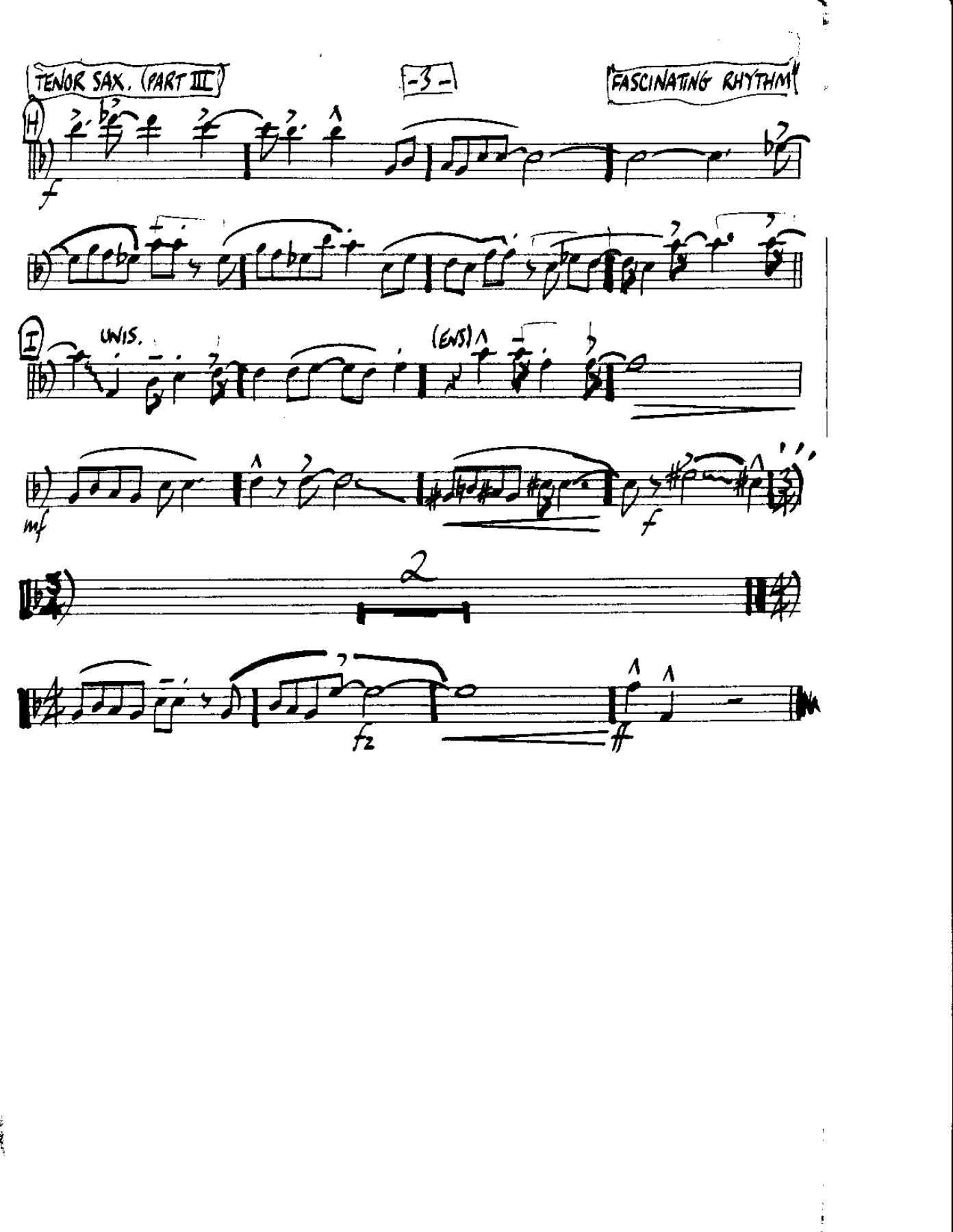 Circle 82-Fascinating Rhythm-Tenor — page 3