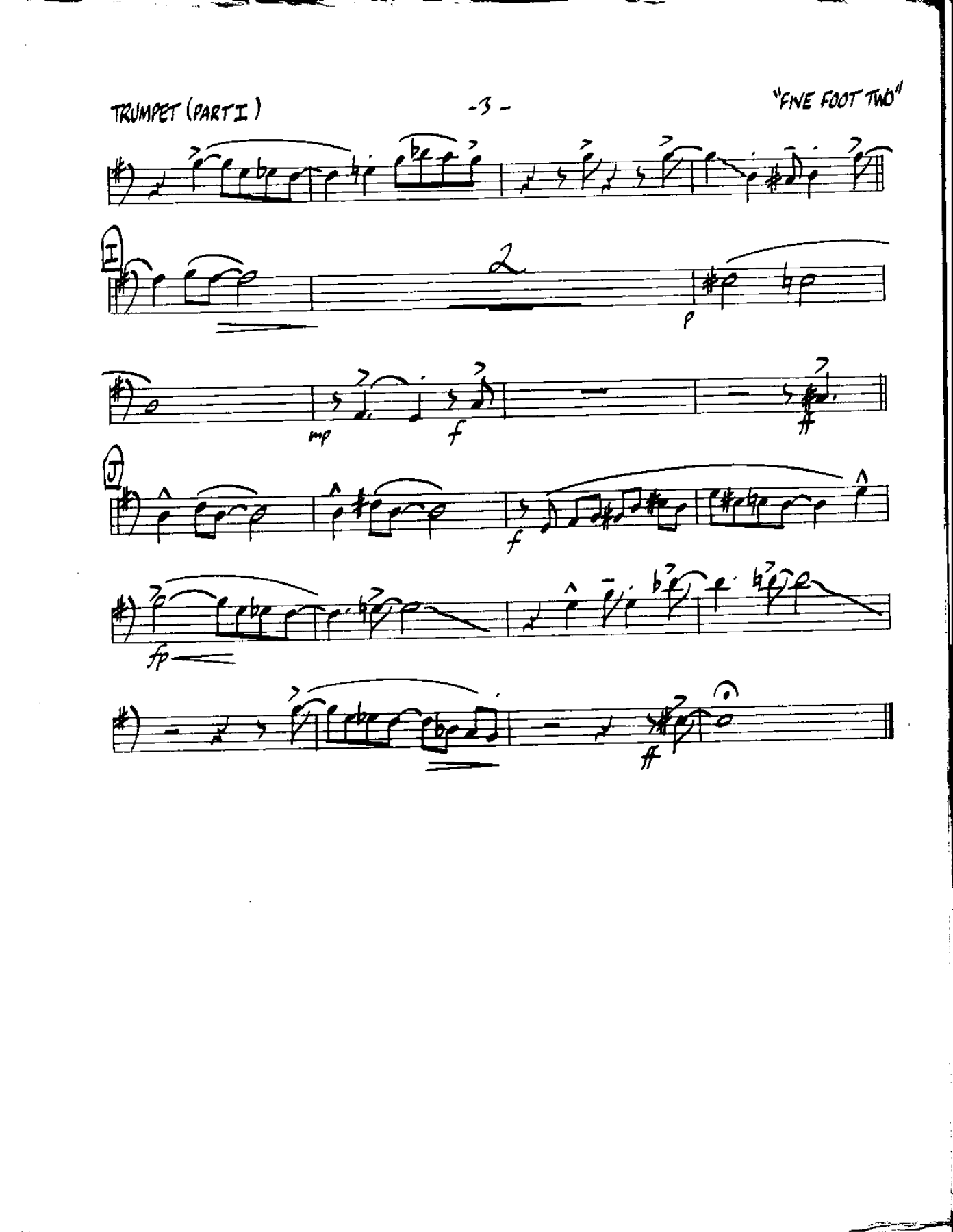 Circle 80-Five foot Two-Trumpet — page 3