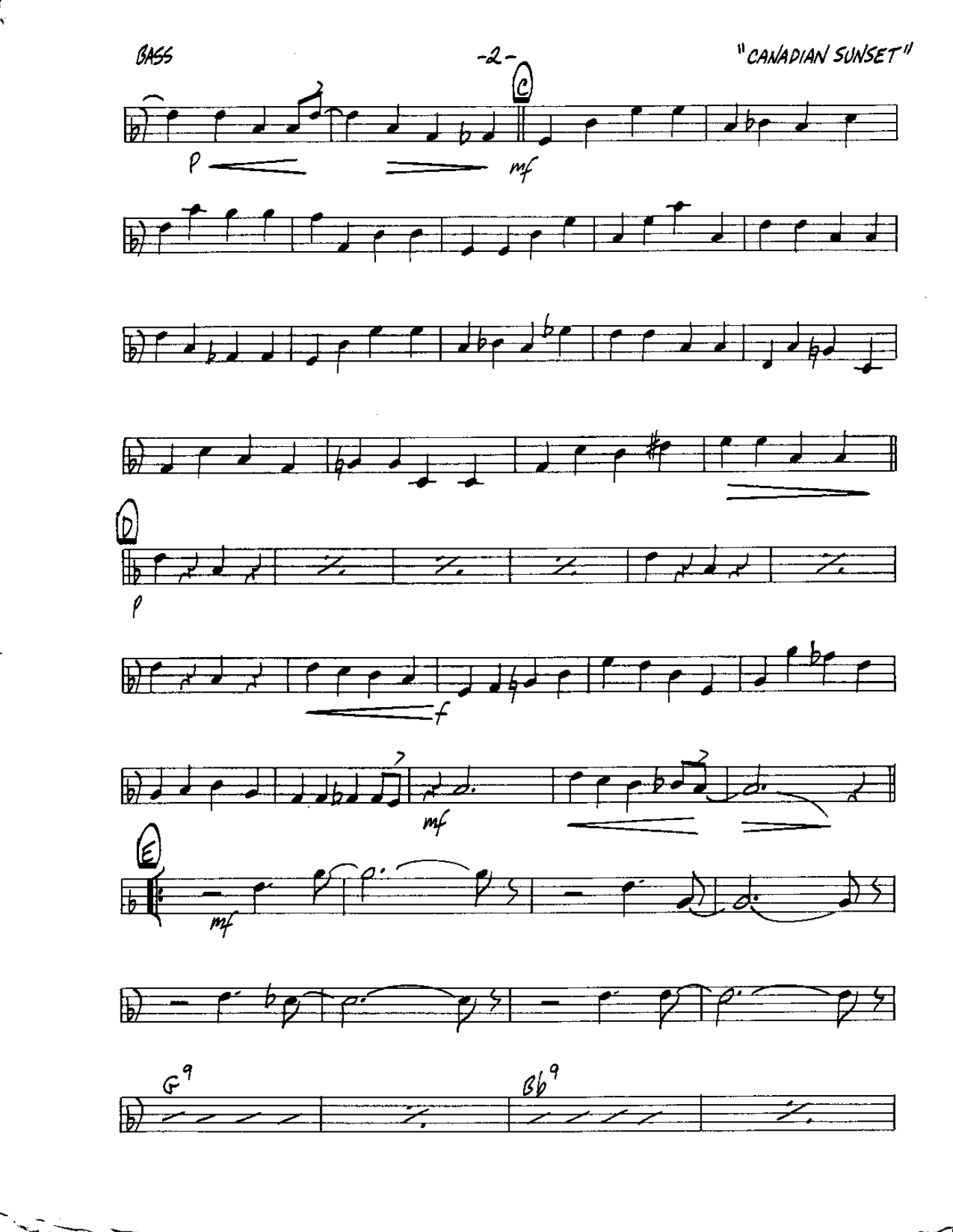 Circle 86-Canandian Sunset-Bass — page 2