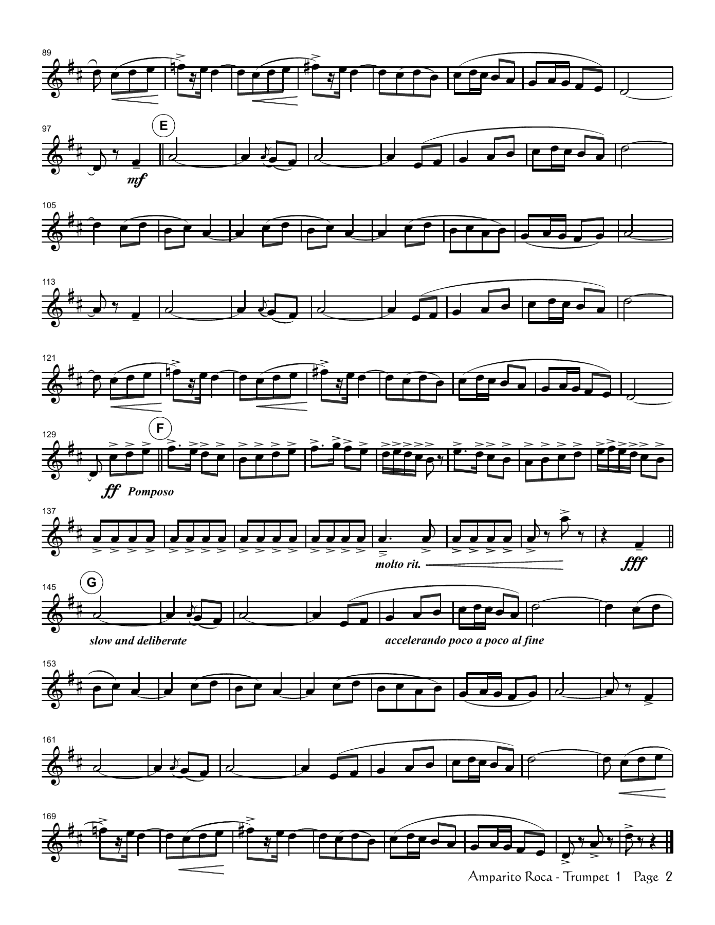 amparito roca brass quintet — page 2