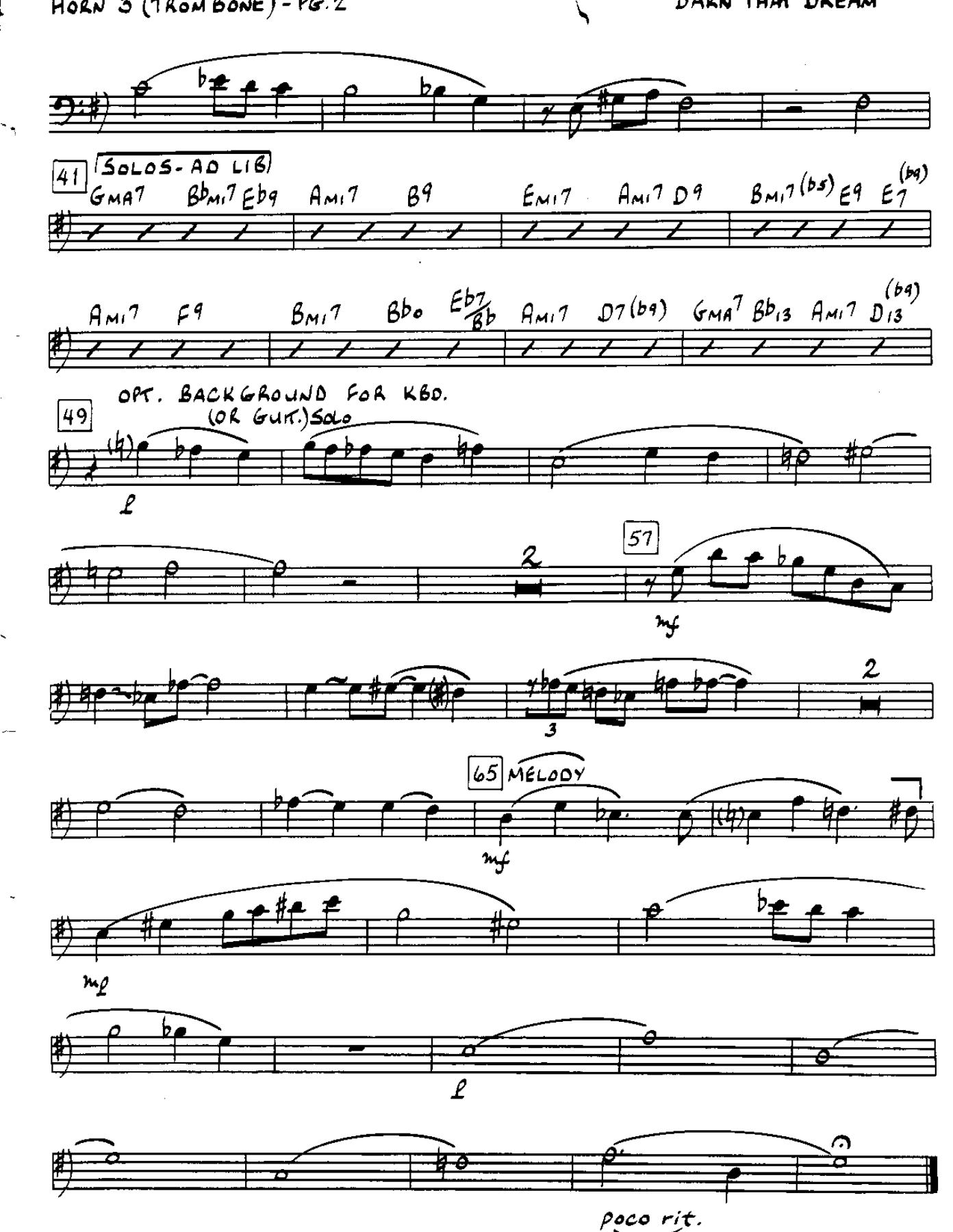 Darn that Dream-Trombone — page 2