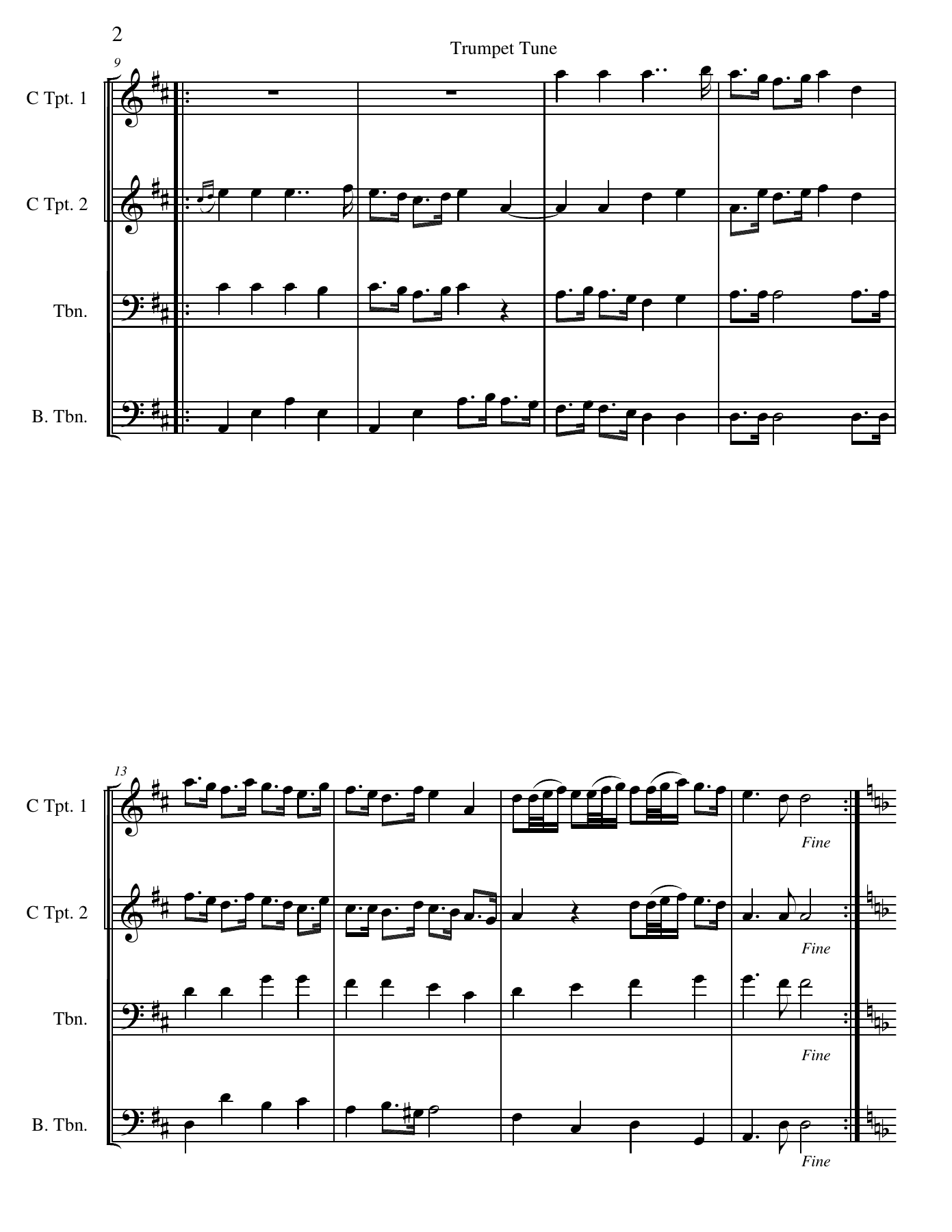 Brass Qurtet — page 2