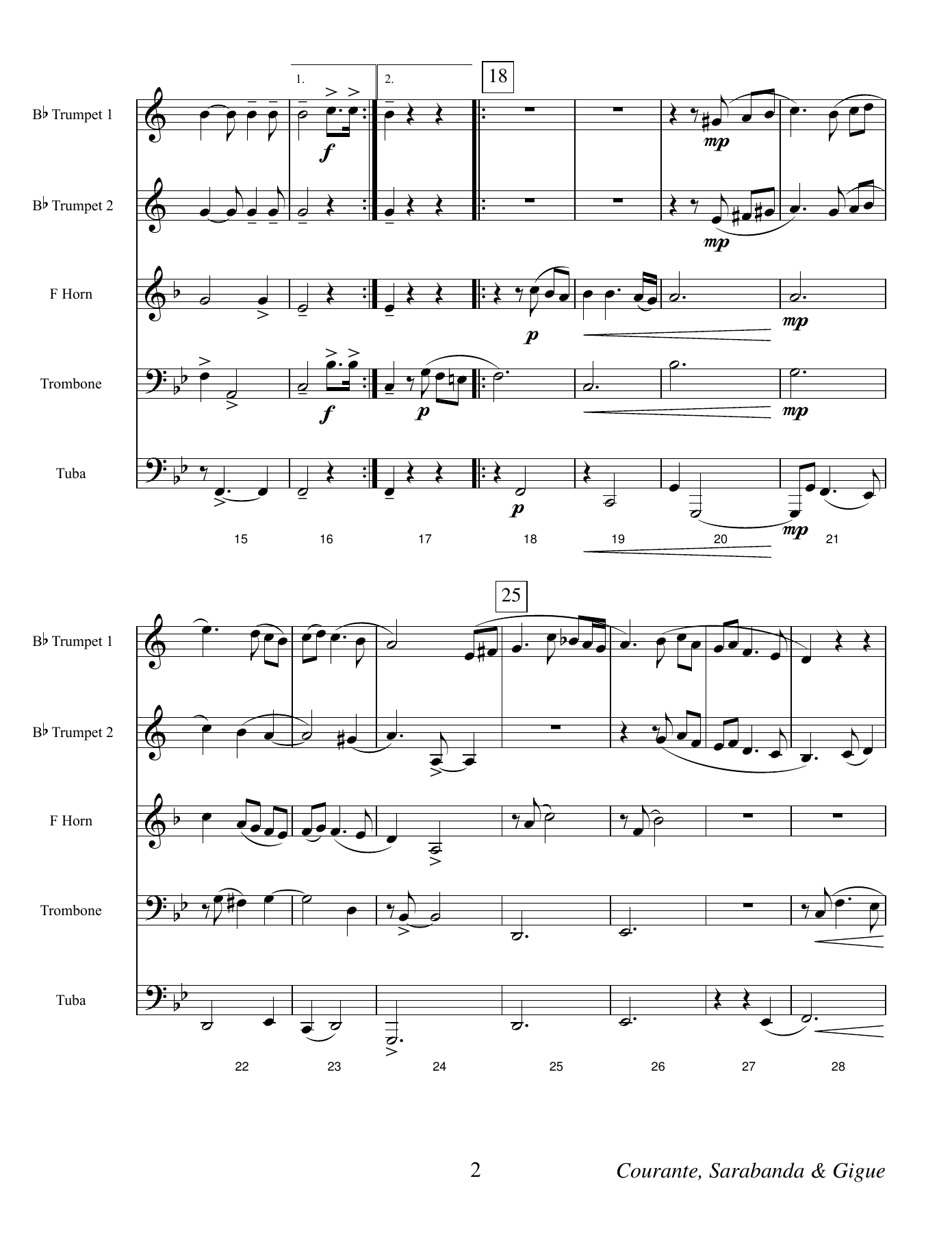 courante sarabanda & gigue buxtehude — page 3