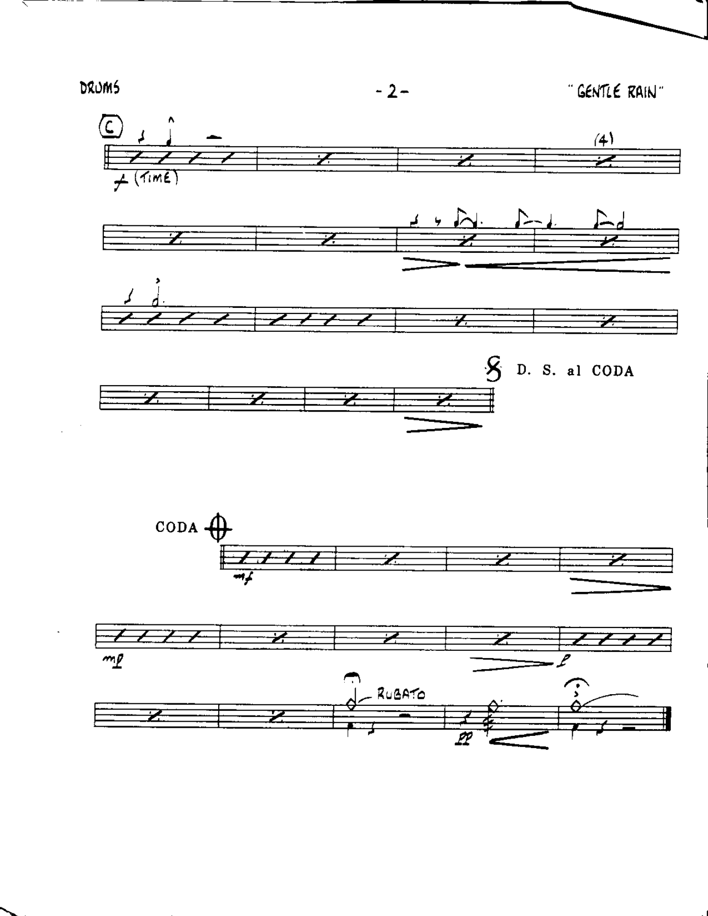 Circle 90-Gentle Rain-Drums — page 2