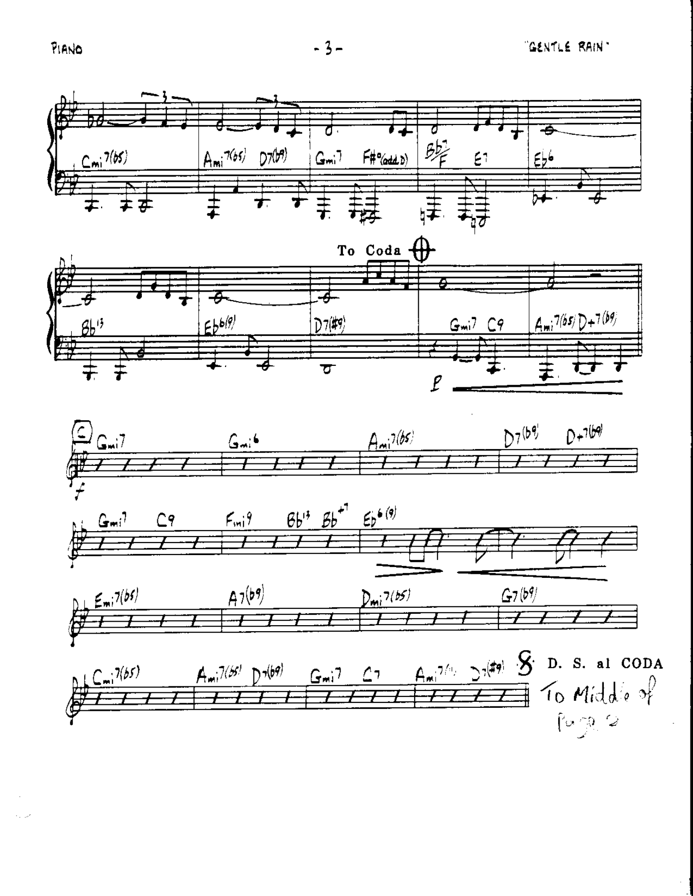 Circle 90-Gentle Rain-Piano — page 3