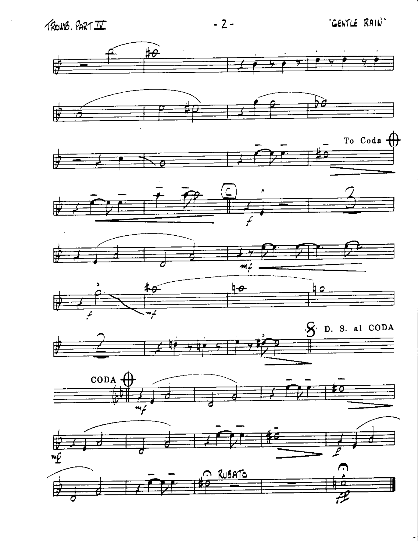 Circle 90-Gentle Rain-Trombone — page 2