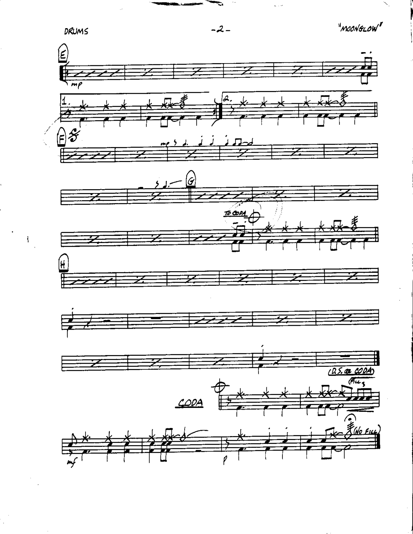 Circle 92-Moonglow-Drums — page 2