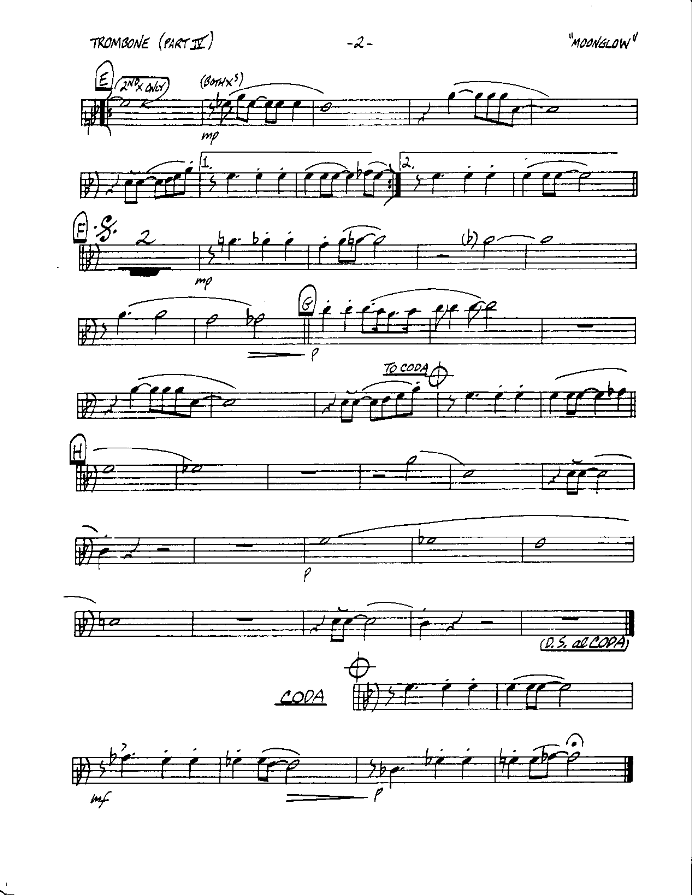 Circle 92-Moonglow-Trombone — page 2