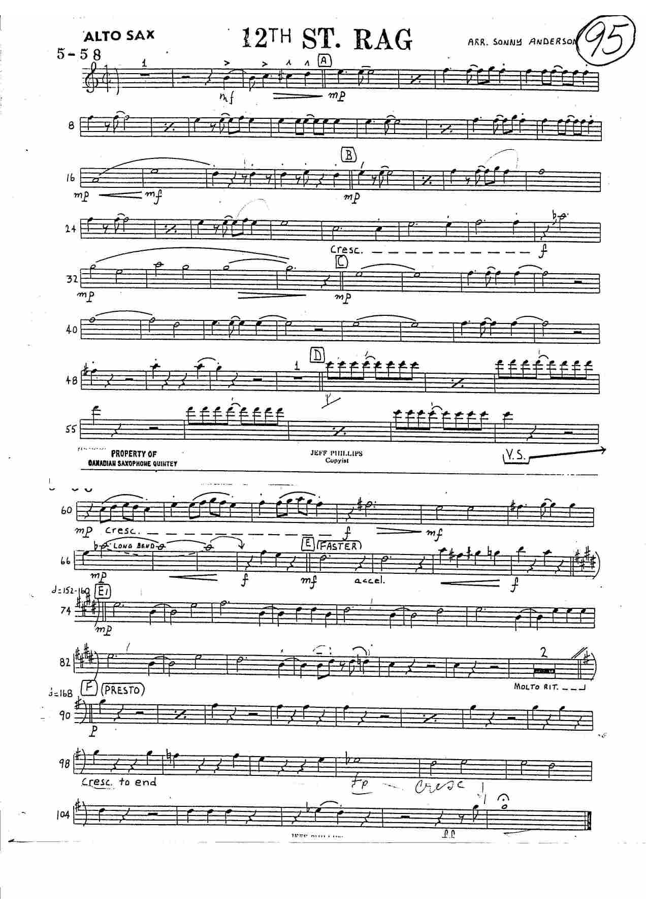 12th Street Rag — page 2