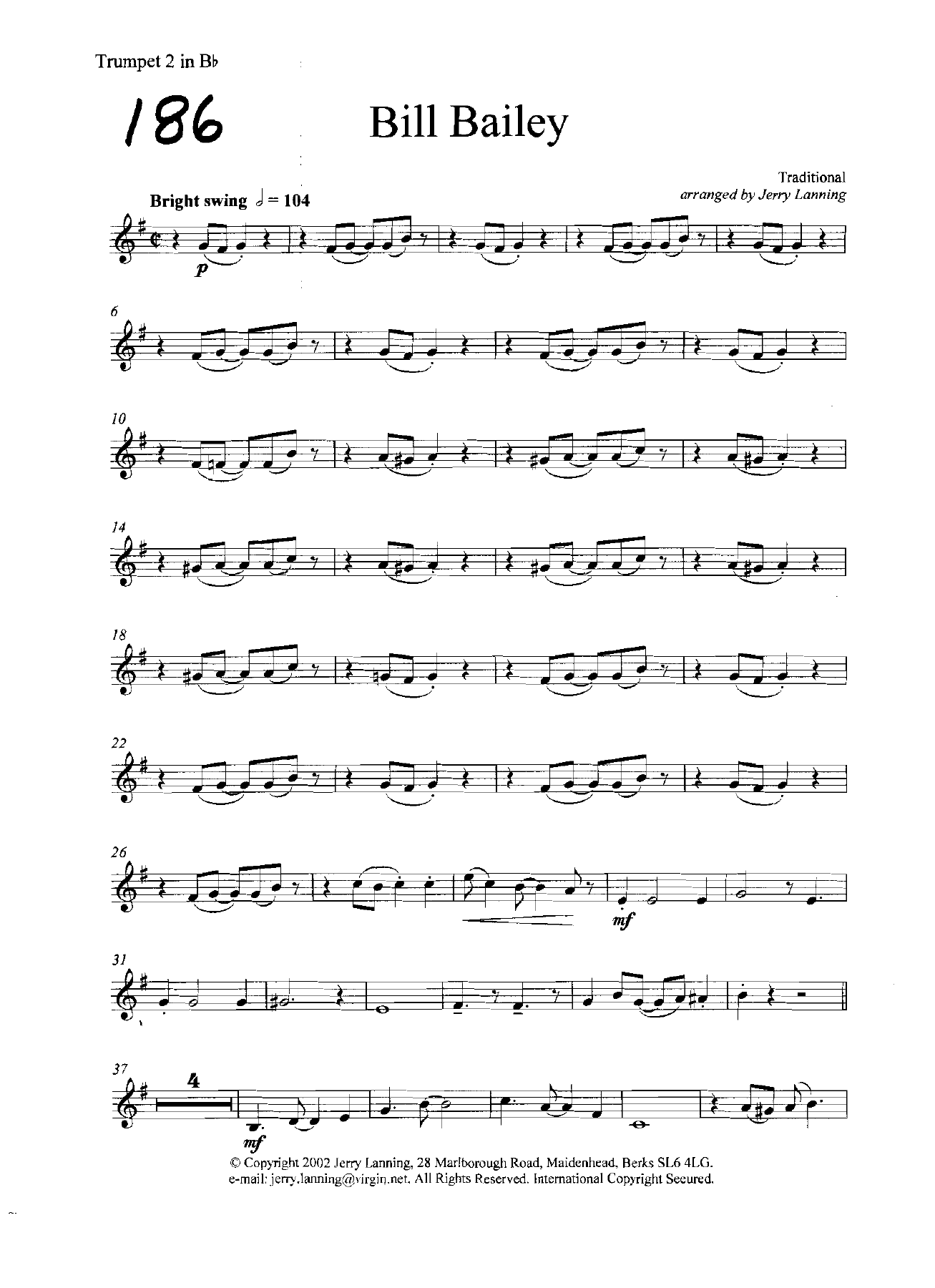 Bill Bailey - Brass5 - Lanning — page 3