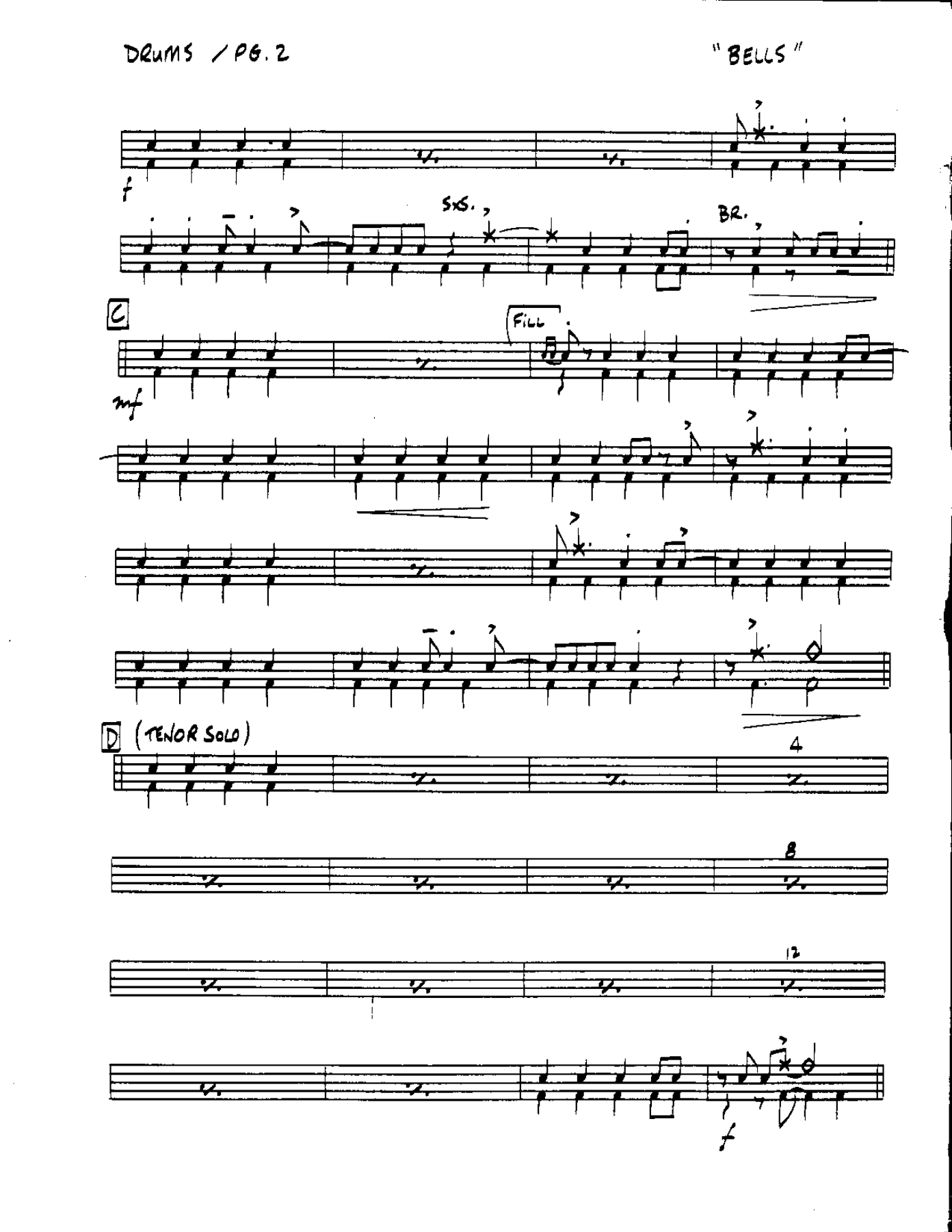 Circle 102-Jingle Bells-Drums — page 2