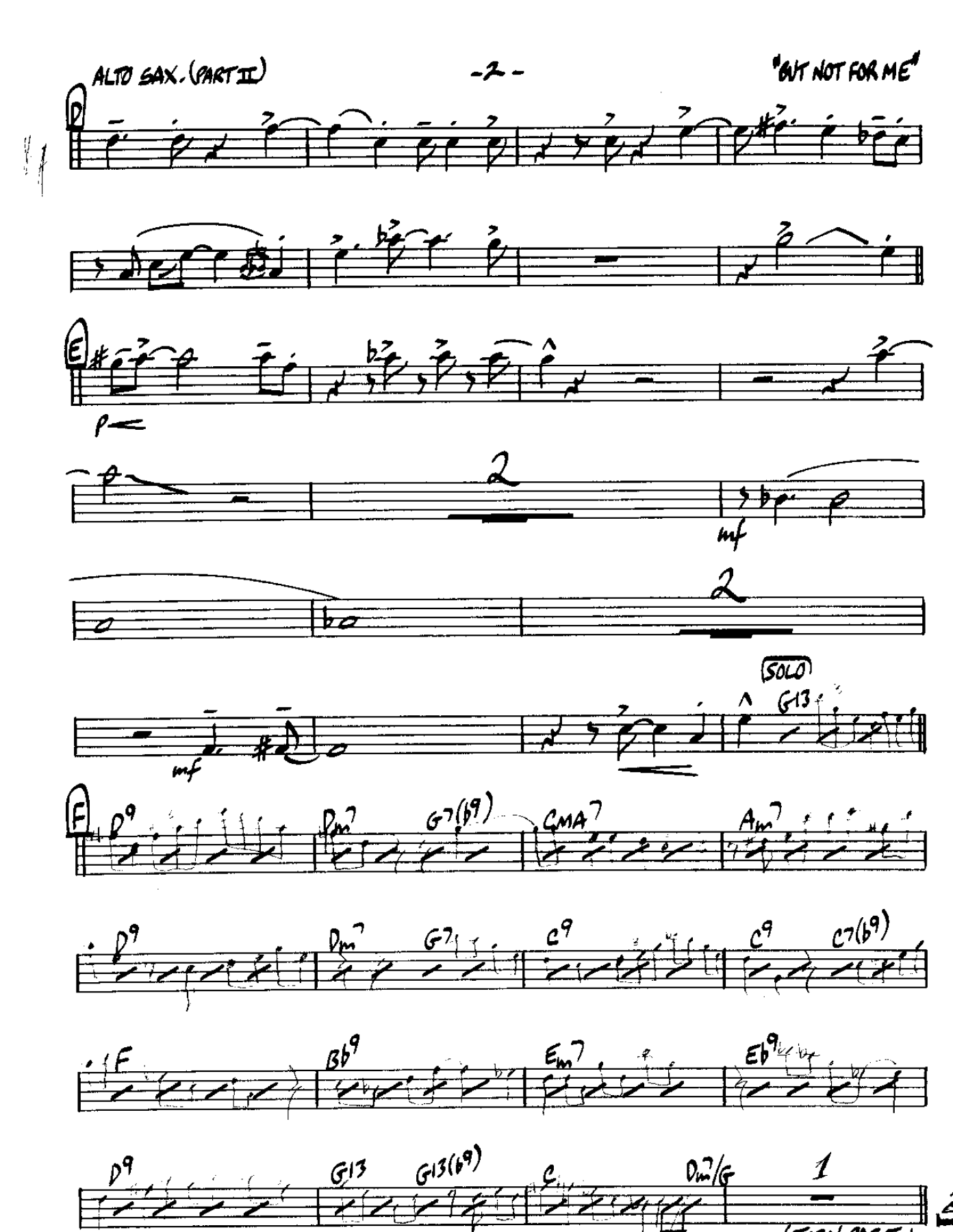 But not for Me-Alto — page 2