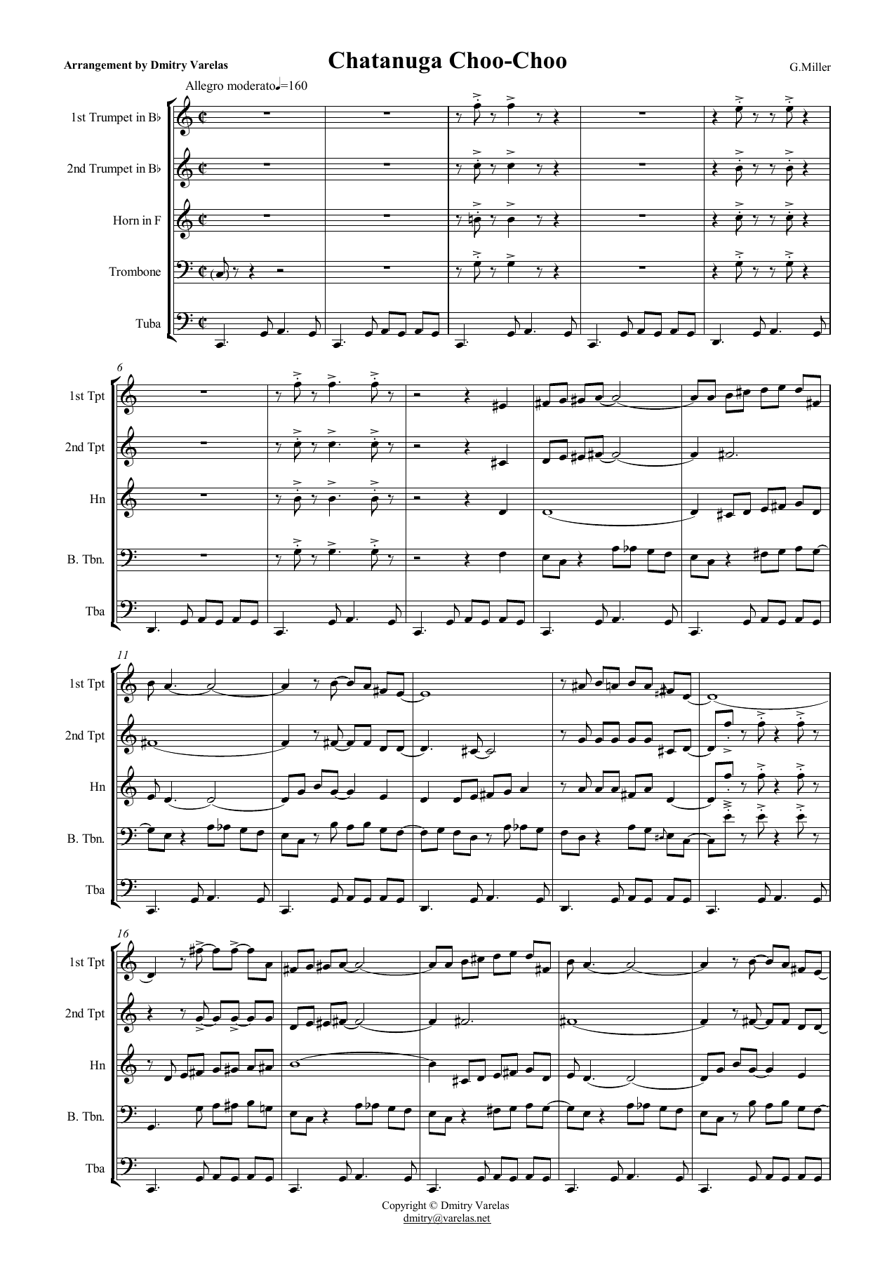 Miller Chatanuga Brass Quint — page 3