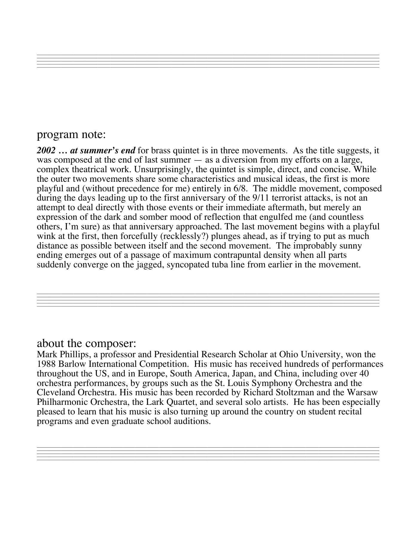 in the moment brass quintet — page 2