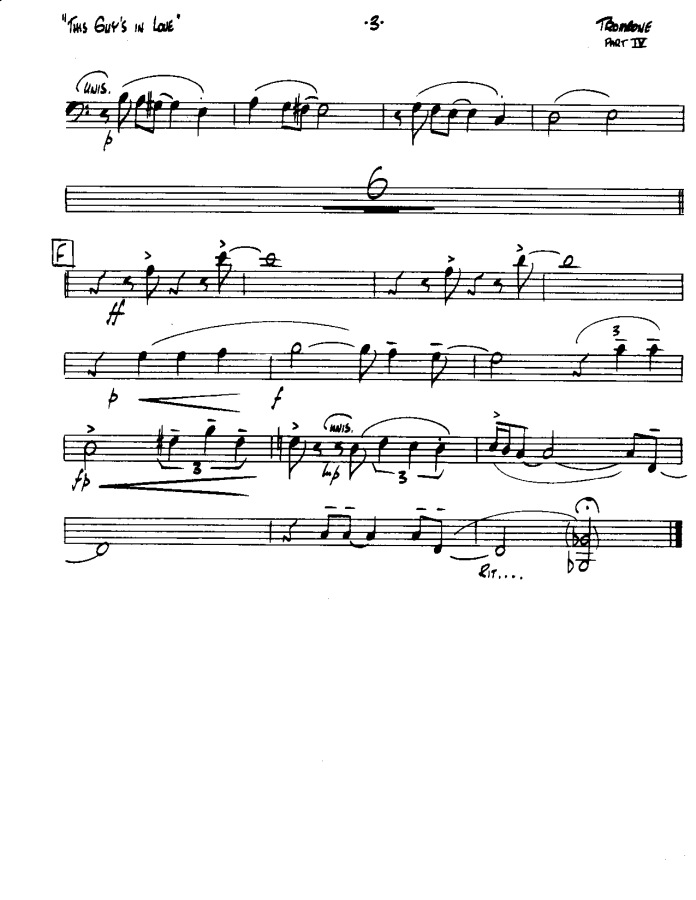 This Guy's in Love with you-Trombone — page 3
