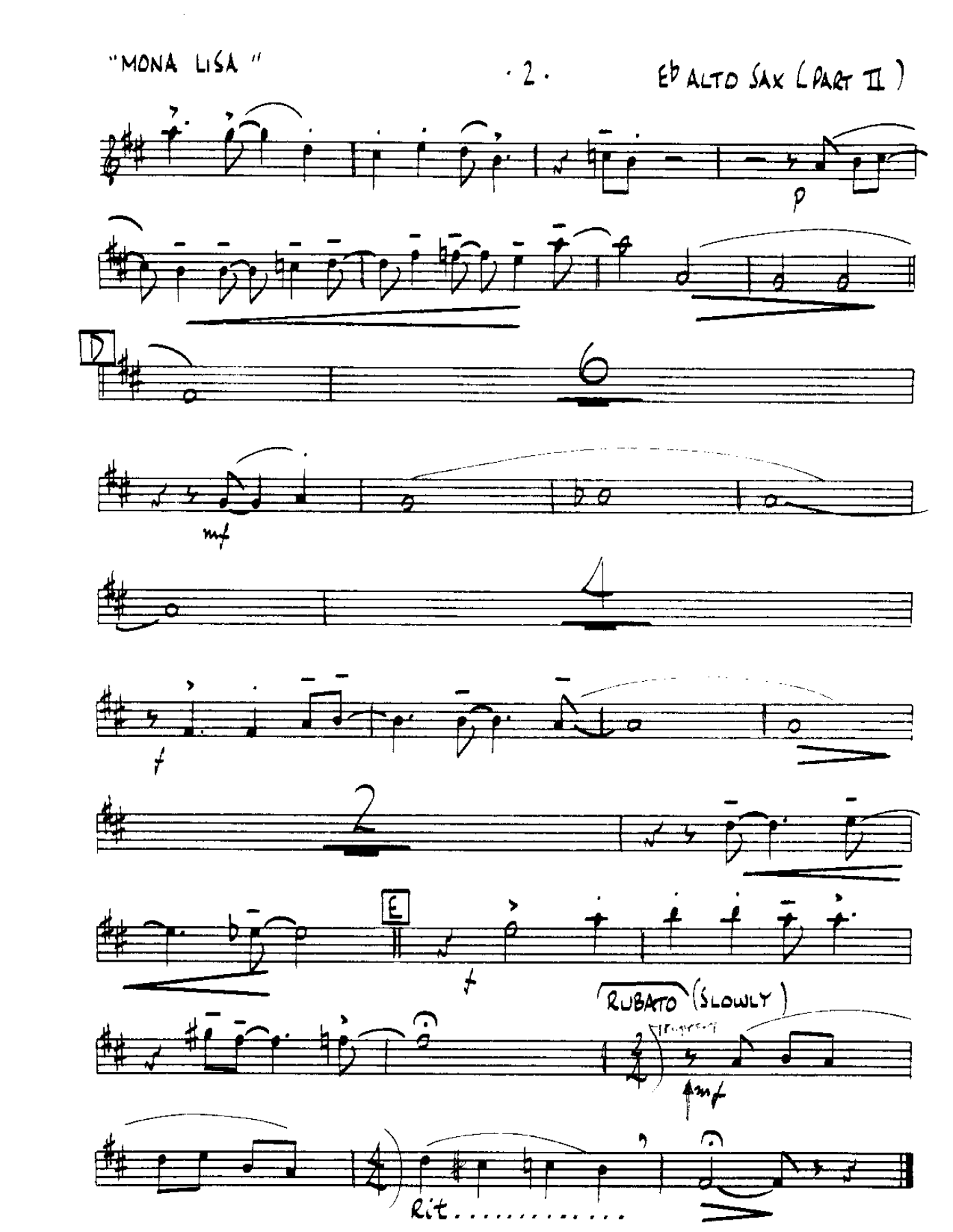 Mona Lisa-Alto — page 2