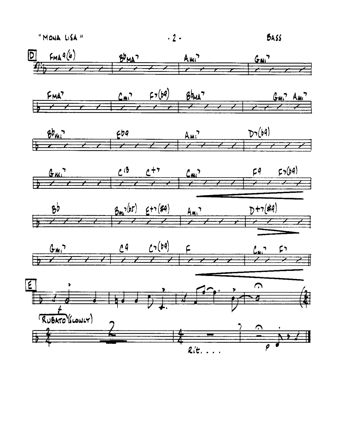 Mona Lisa-Bass — page 2
