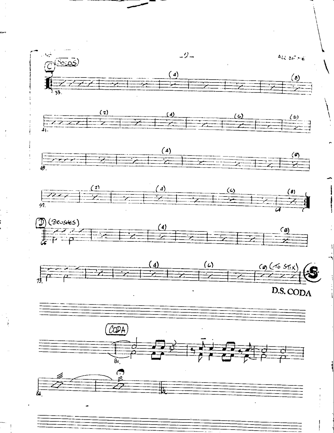 All of Me-Drums — page 2