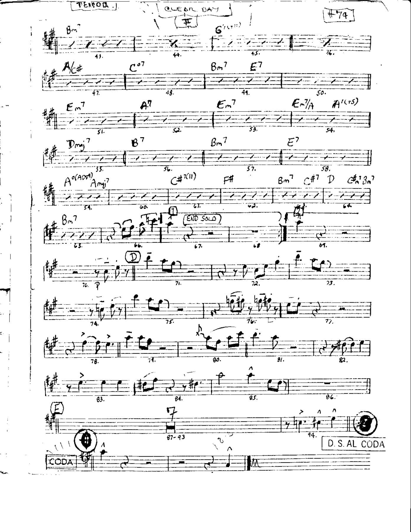 On a Clear Day-Tenor — page 2