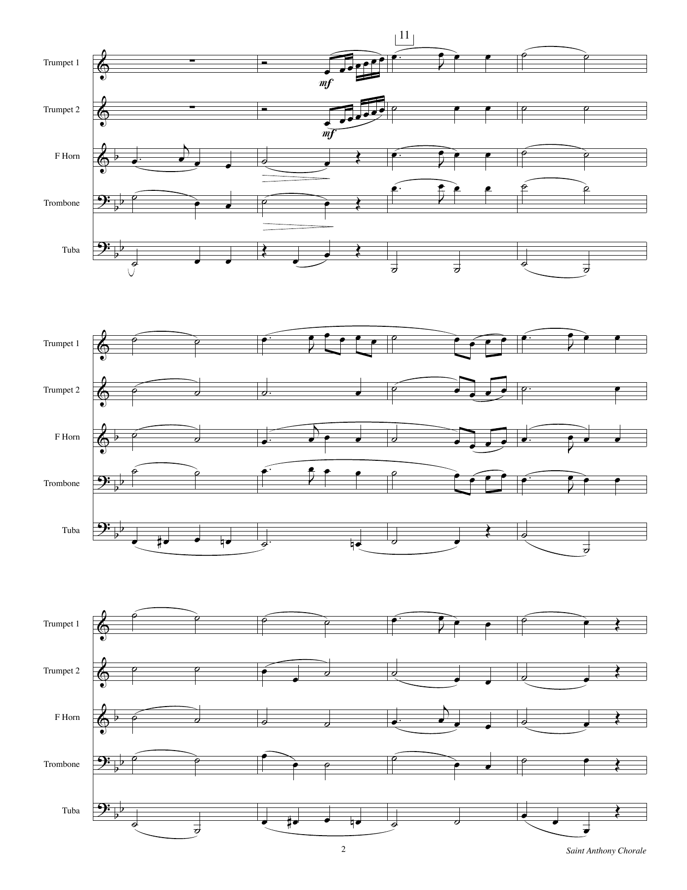 st. anthony chorale — page 3
