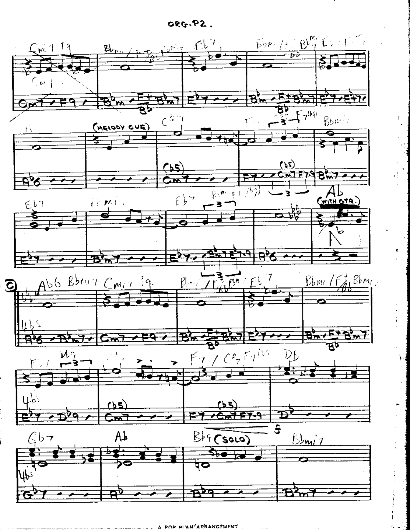 Cha Cha Medley #8-Piano — page 2