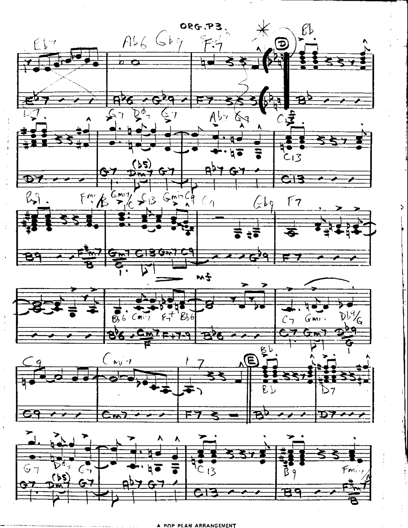 Cha Cha Medley #8-Piano — page 3