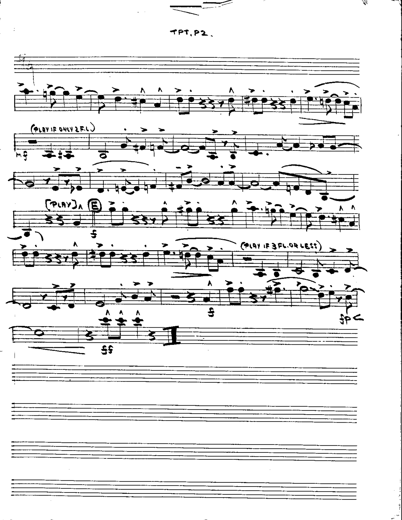 Cha Cha Medley #8-Trumpet — page 2