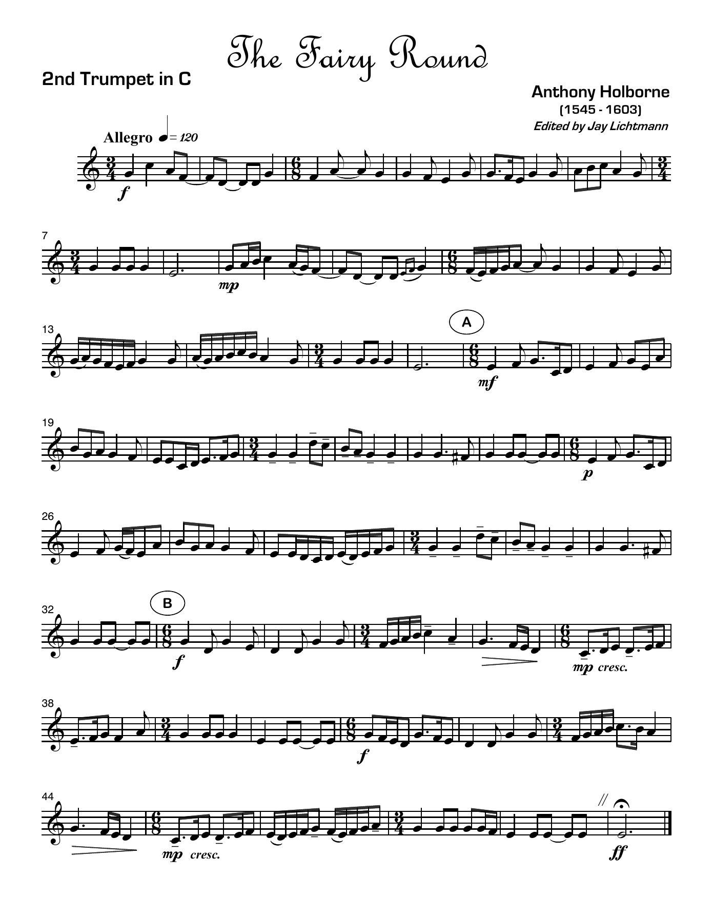 The Fairy Round brass quintet — page 2