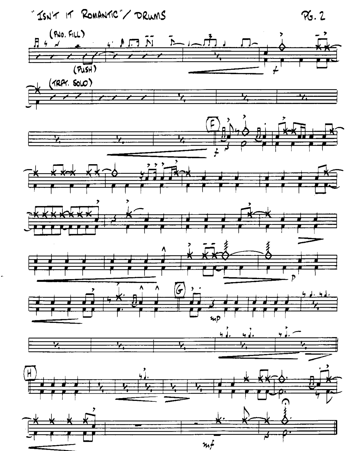 Isn't it Romantic-Drums — page 2