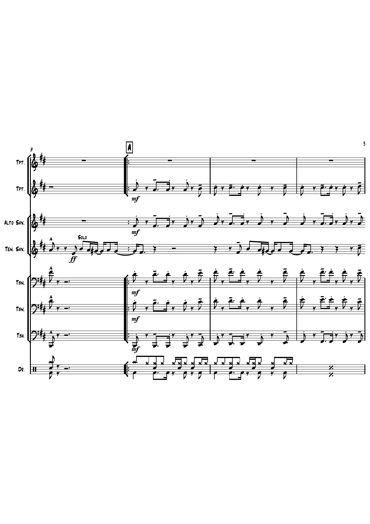 Get Lucky Score — page 3