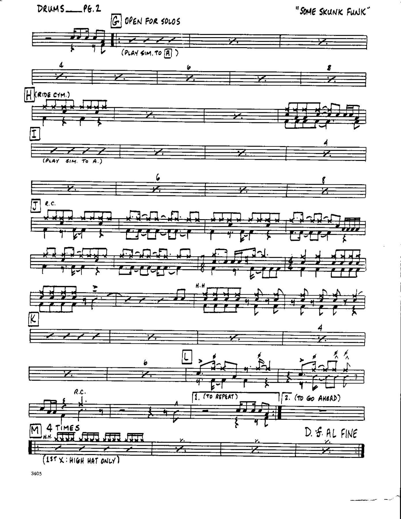 Some Skunk Funk-Drums — page 2