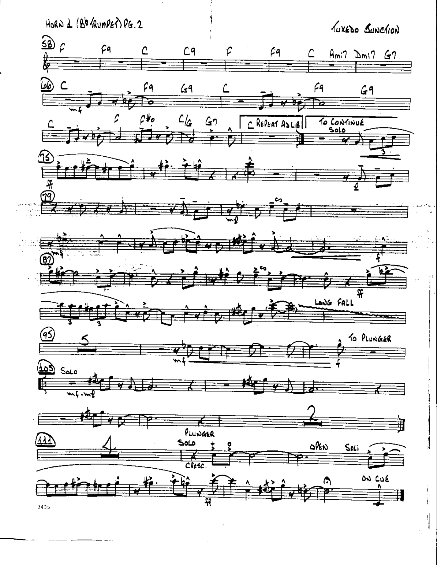 Tuxedo Junction-Trumpet — page 2