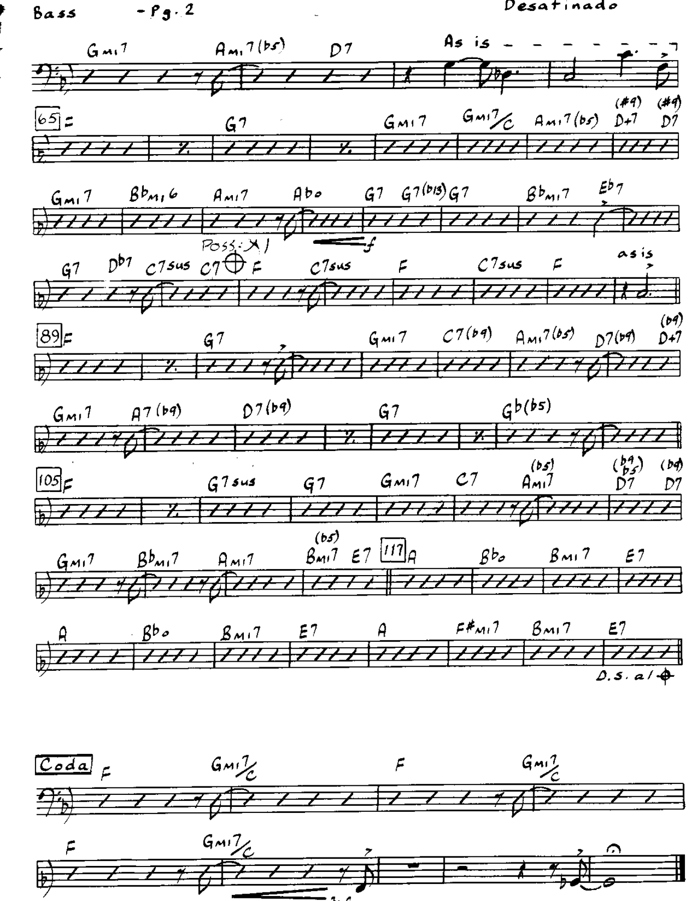 Desafinado-Bass — page 2