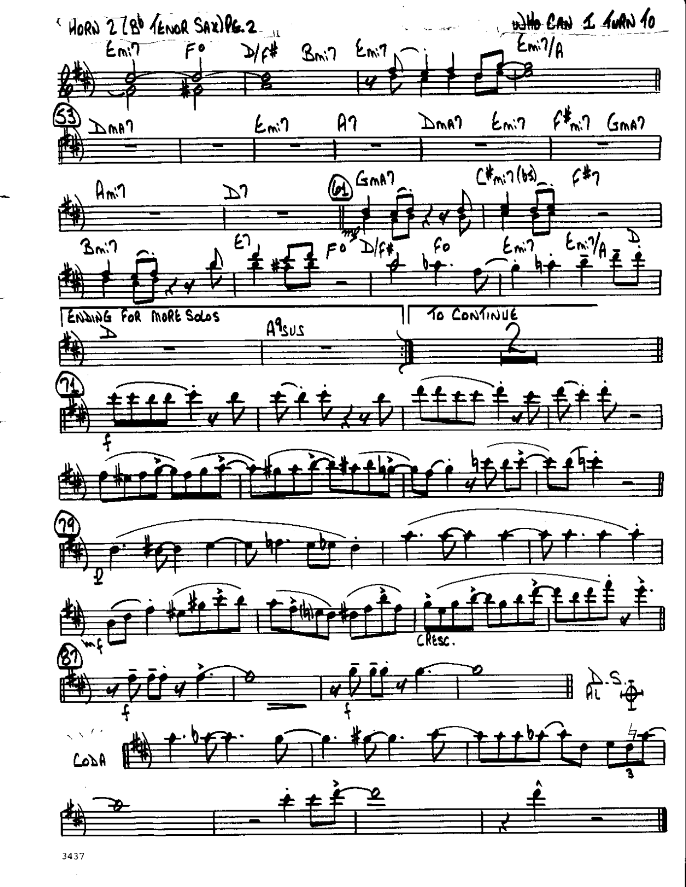 Who can I turn to-Tenor — page 2
