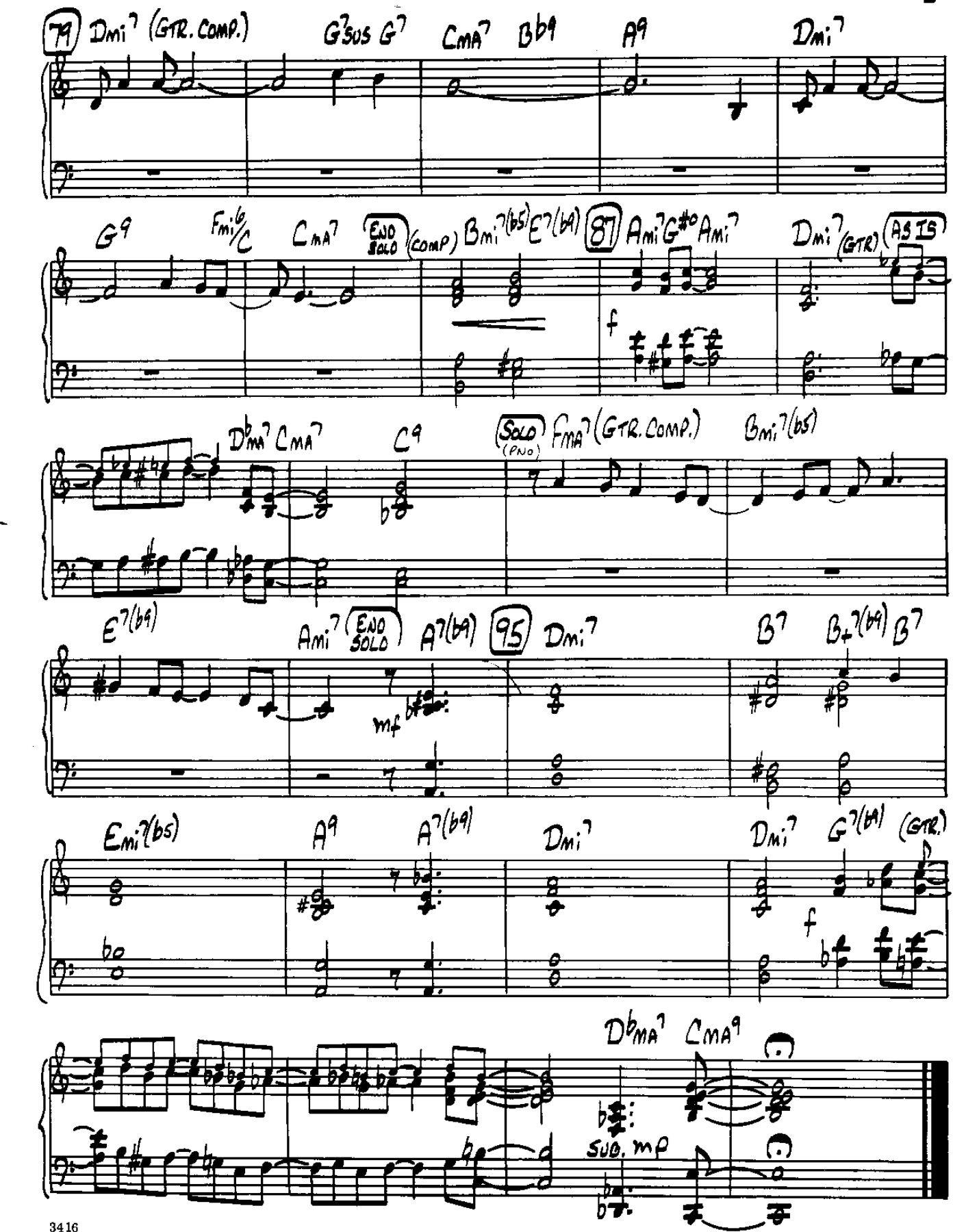 Fly me to the Moon-Piano — page 2