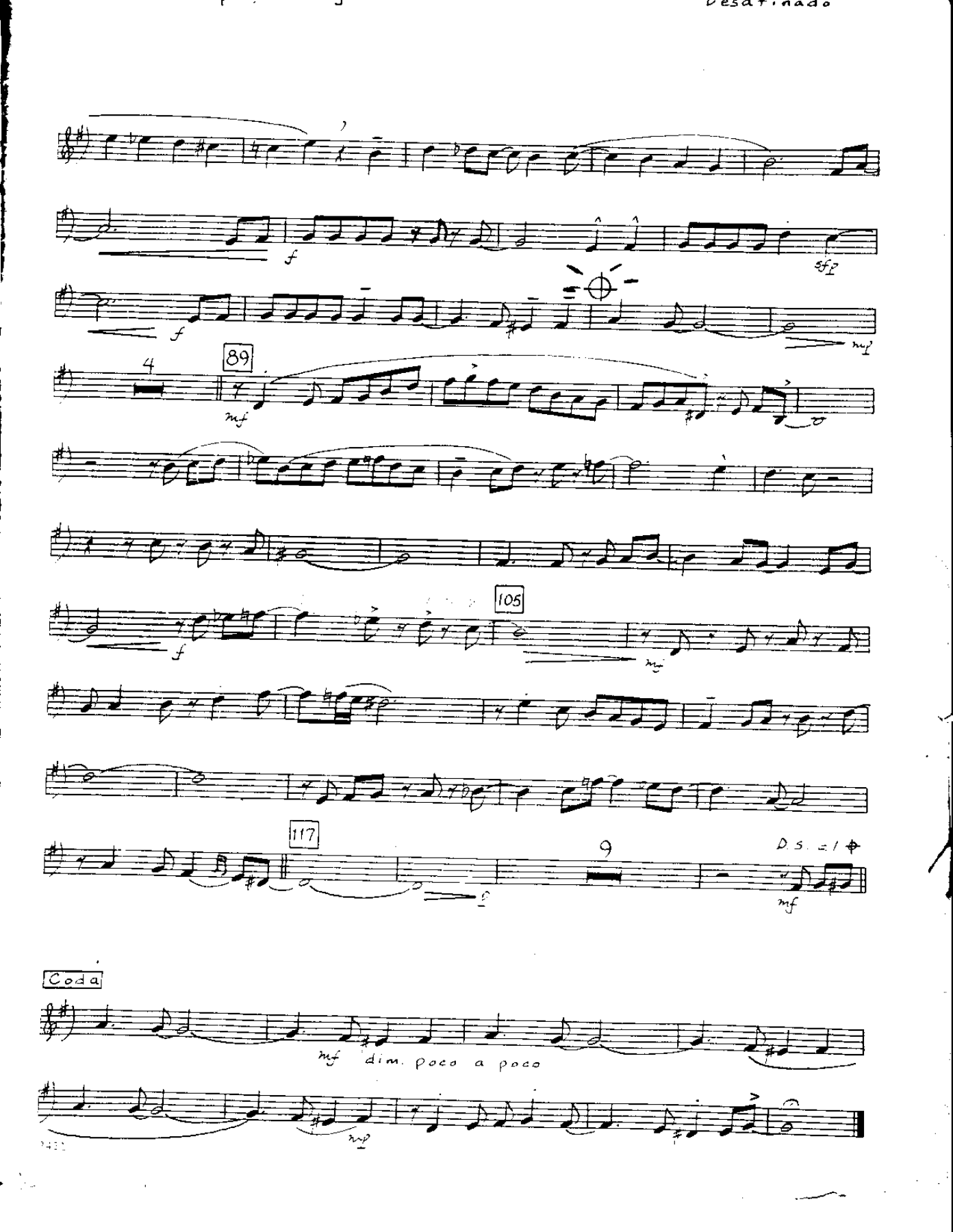 Desafinado-Trumpet — page 2