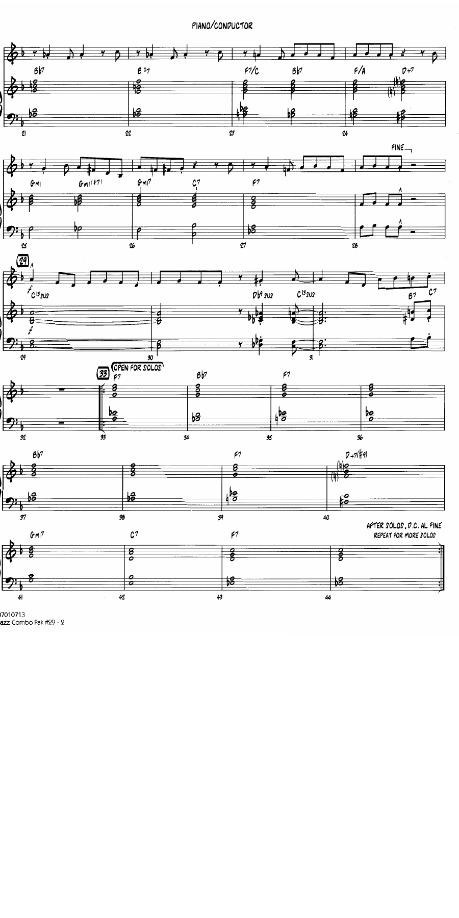 Jazz Combo pak#29 Rollins Mantooth — page 2