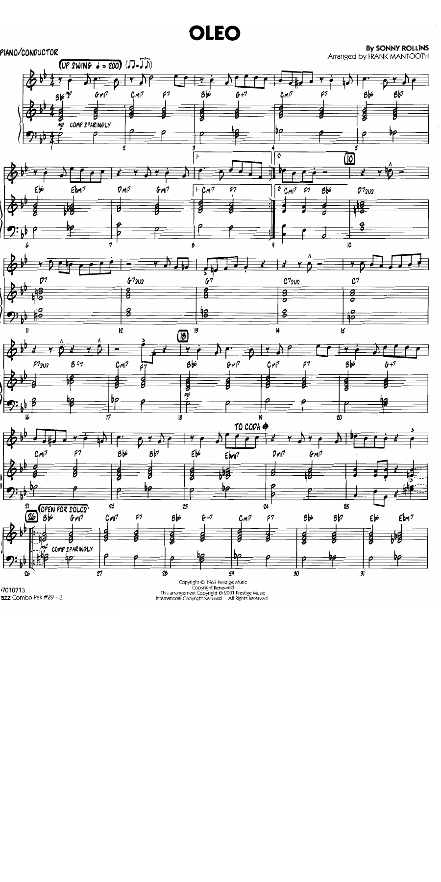 Jazz Combo pak#29 Rollins Mantooth — page 3