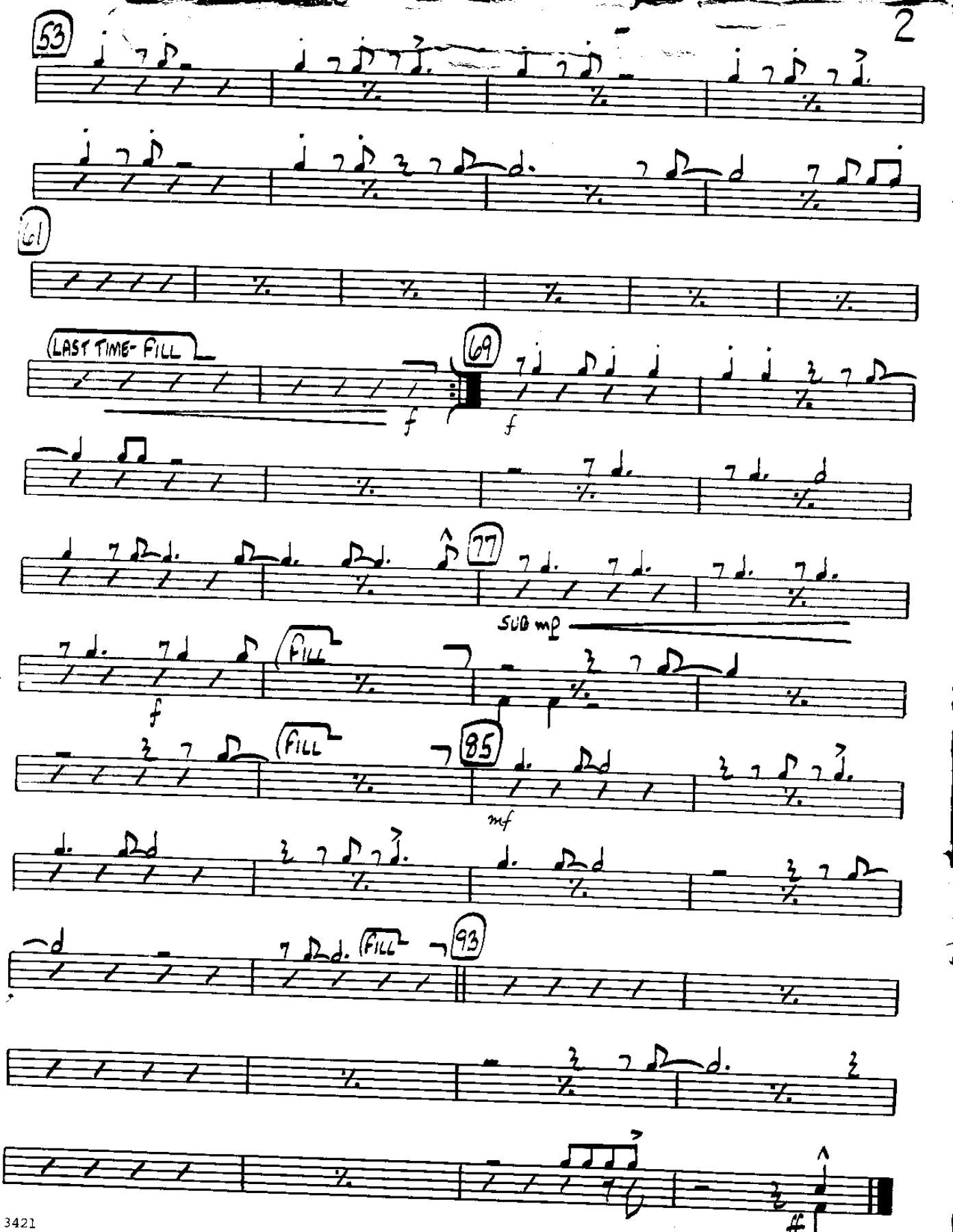 The Jersey Bounce-Drums — page 2